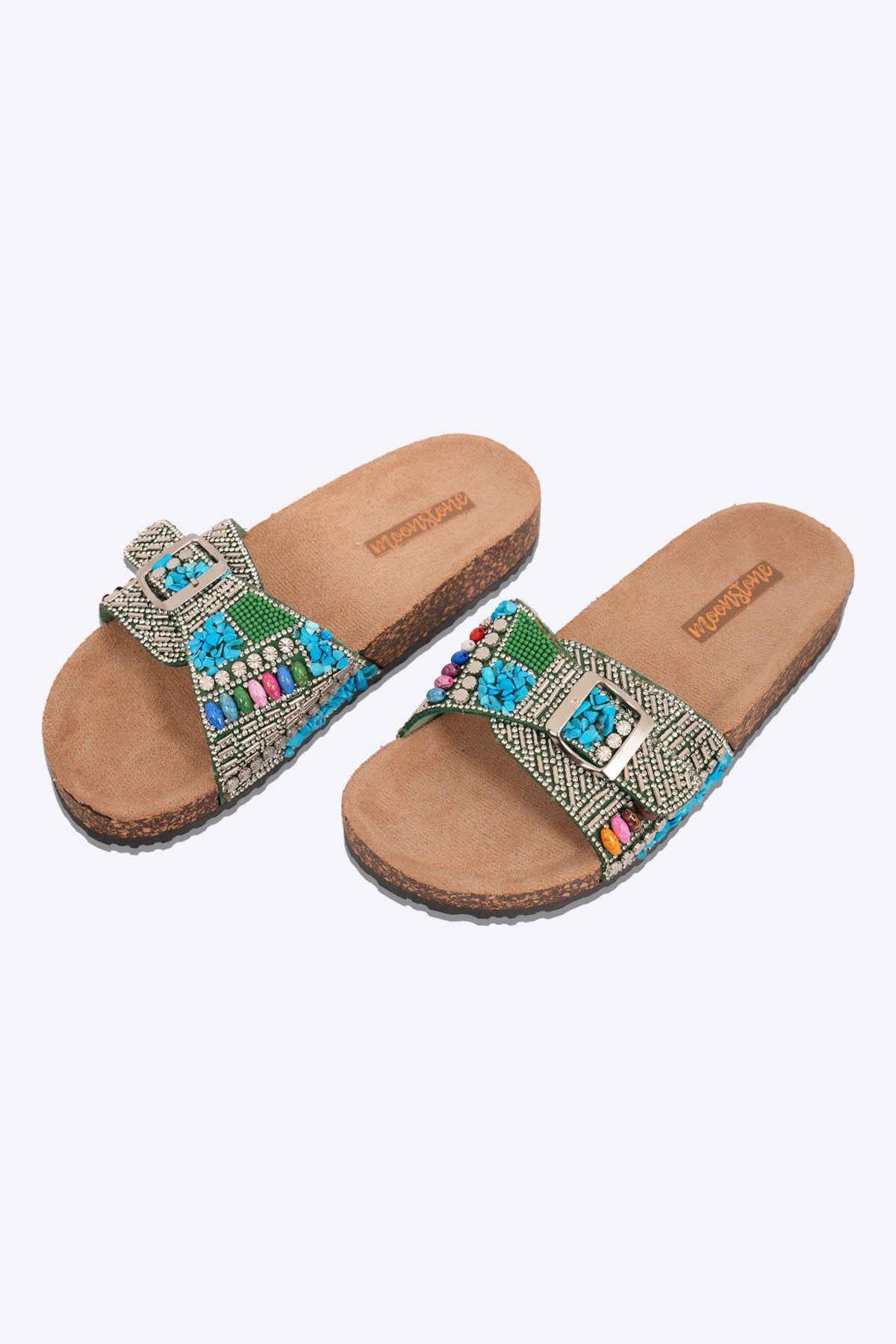 Moonstone Women's Chic Casual Flat Sandals