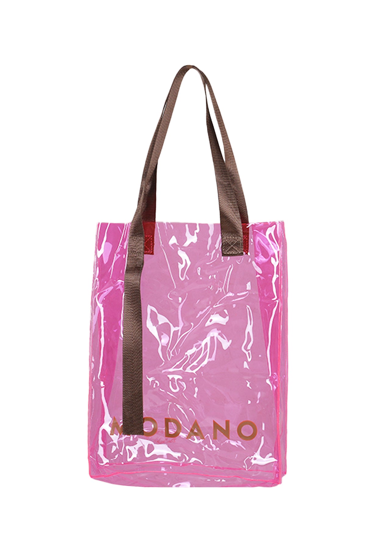 Modano Women's Chic Transparent Tote Bag