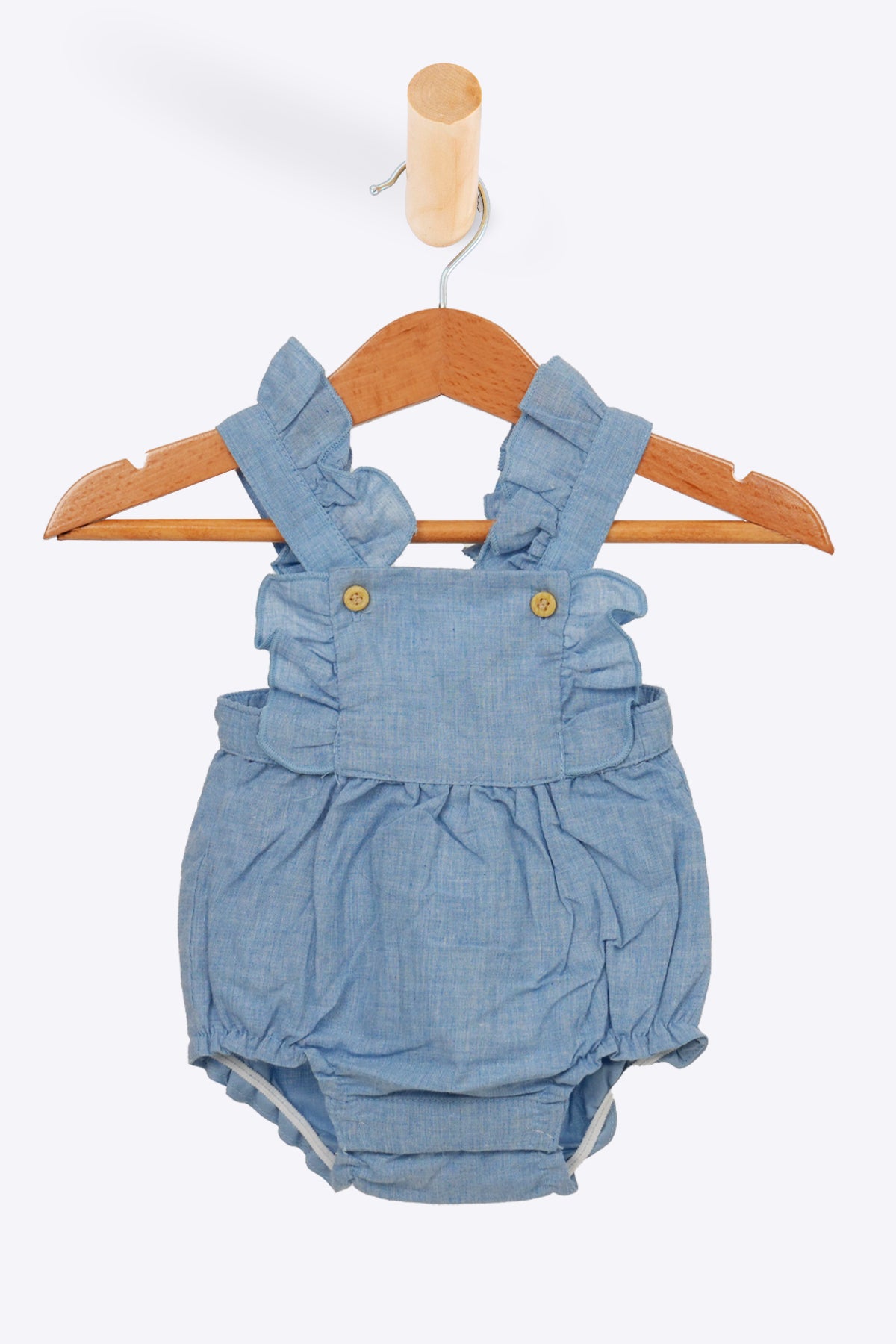 STL Baby Girls Casual Denim Pinafore