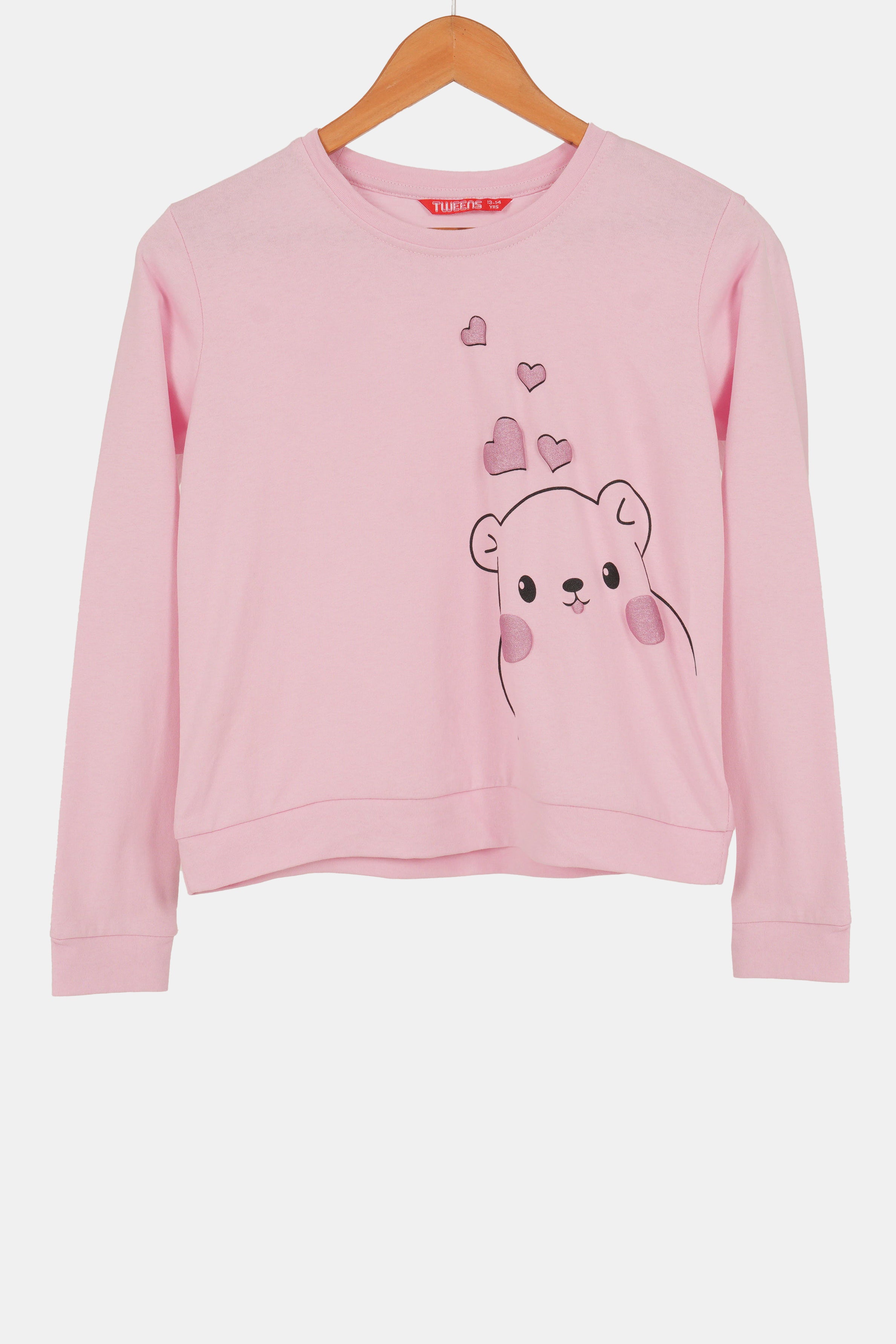 Tween Kids Girls’ Casual Long Sleeve T-shirt