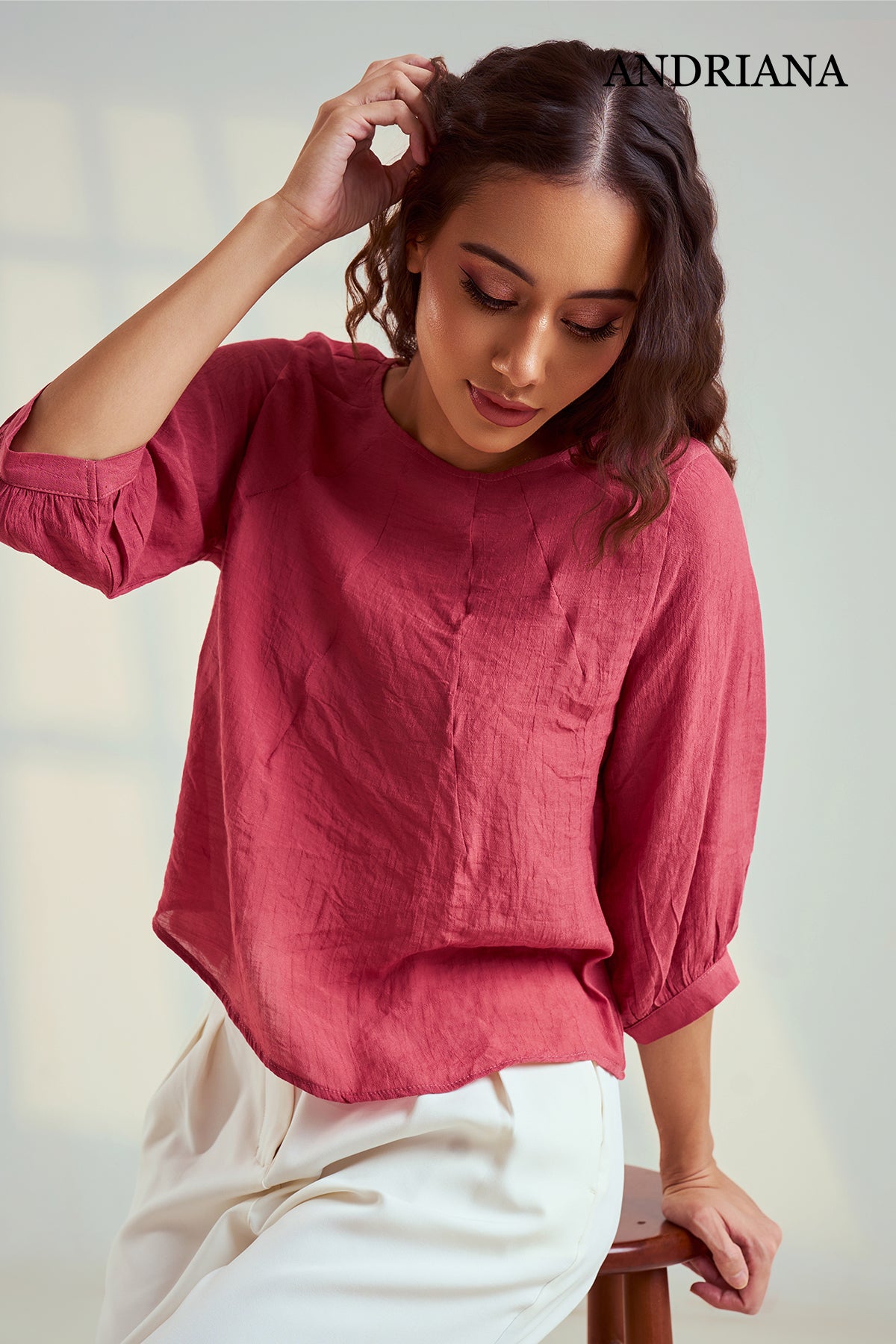 Andriana Women's Office Top