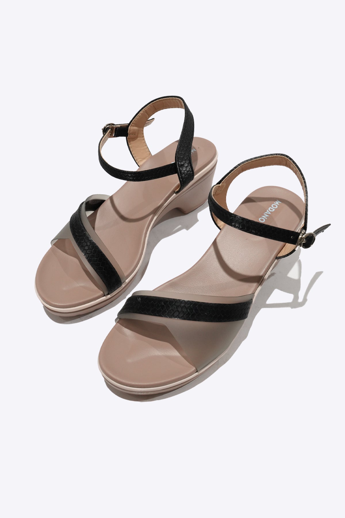 Modano Women's Chic Casual Heel Sandals