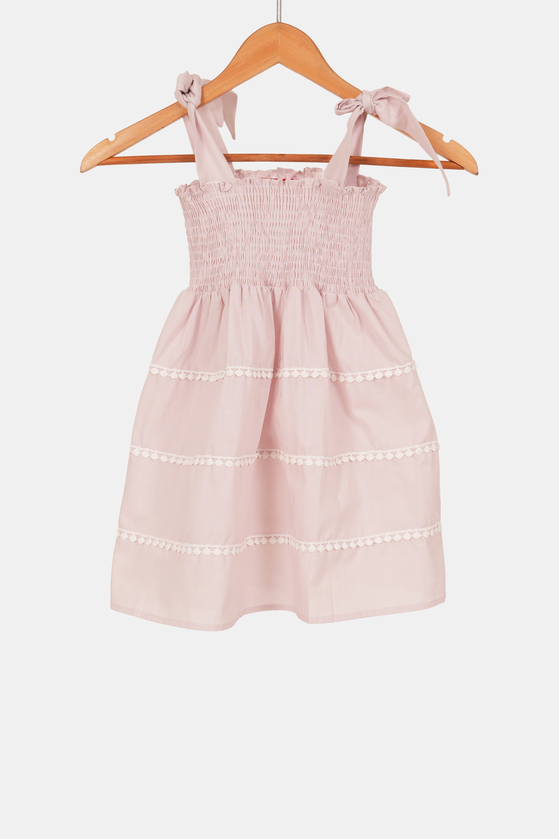 Ozone Kids Girls’ Solid Color Sleeveless Frock