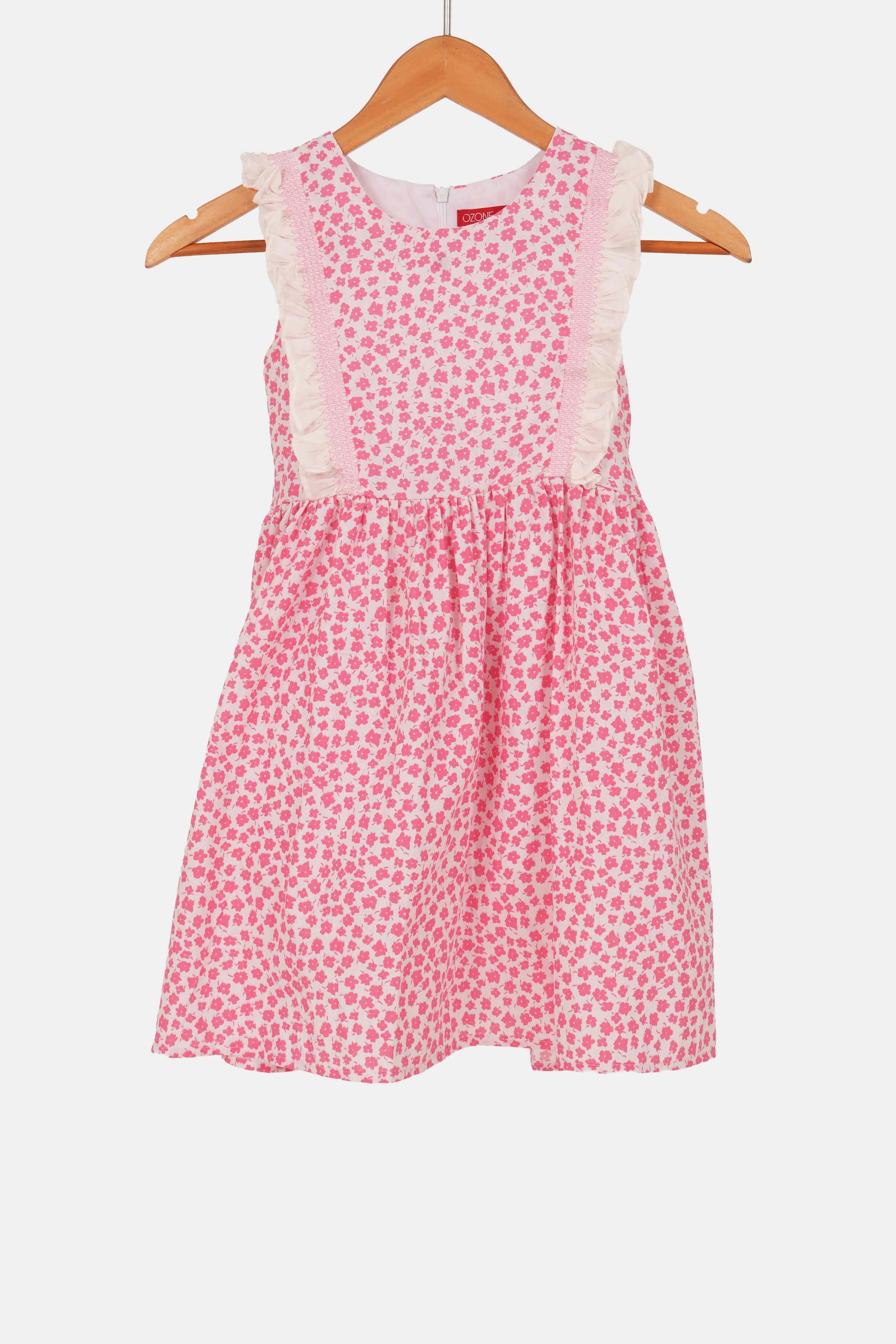 Ozone Kids Girls’ Solid Casual Frock