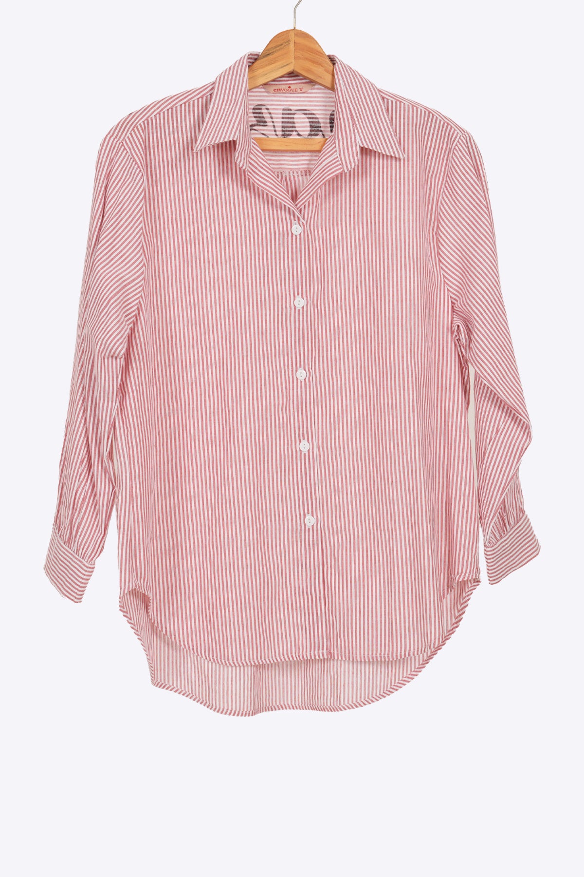 Envogue Women's Chic Casual Stripe Blouse