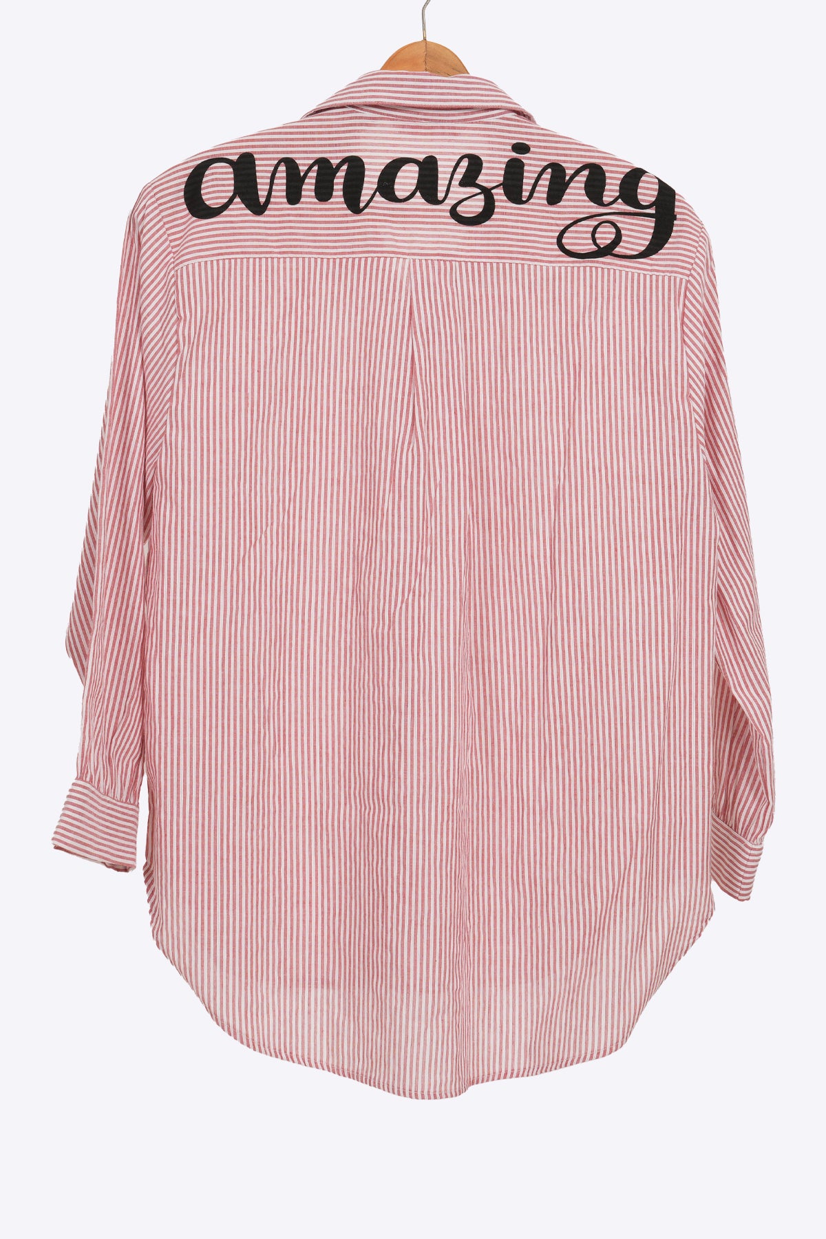 Envogue Women's Chic Casual Stripe Blouse
