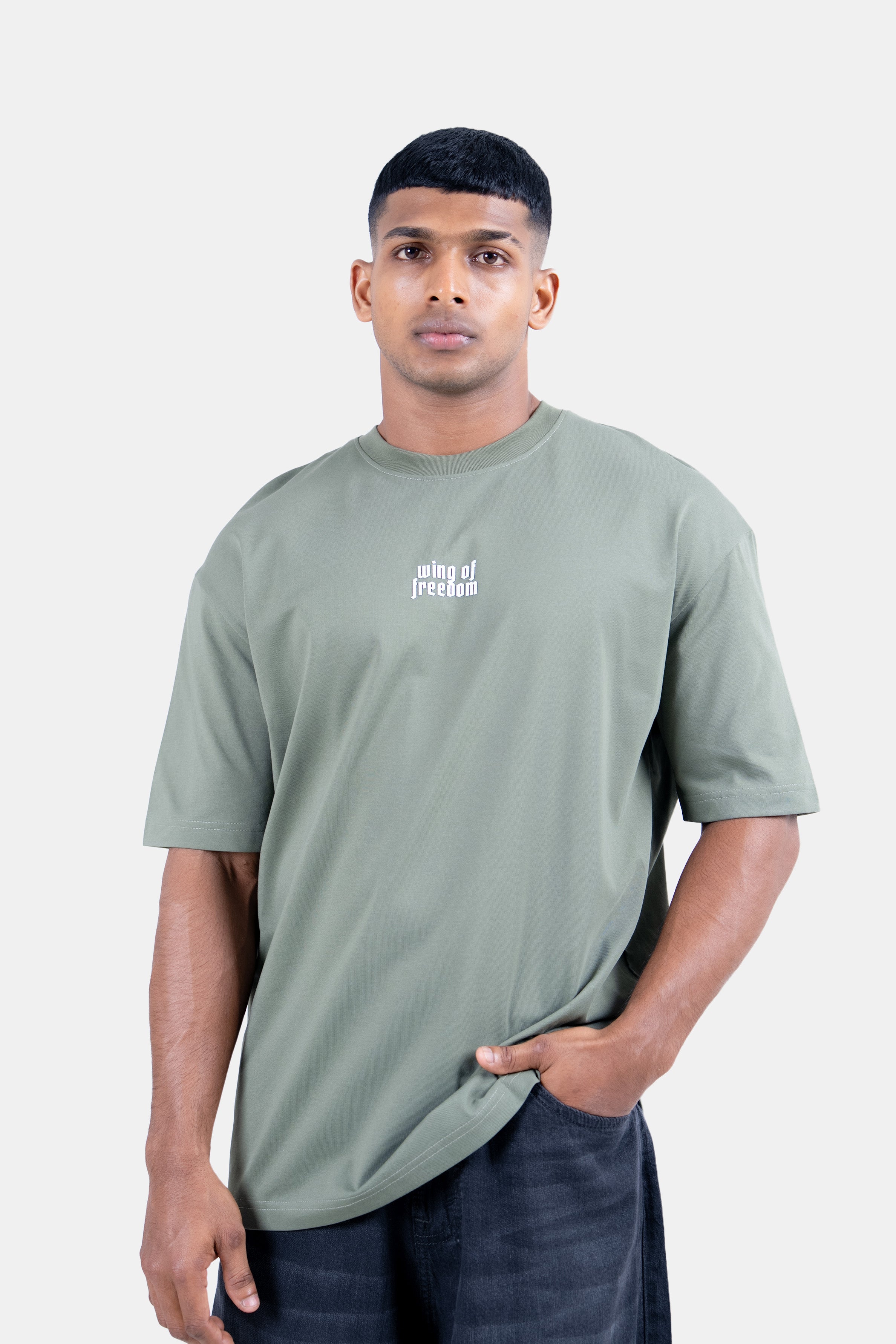 Hustle Men's Crew Neck T-Shirt - Everyday Casual main image 0