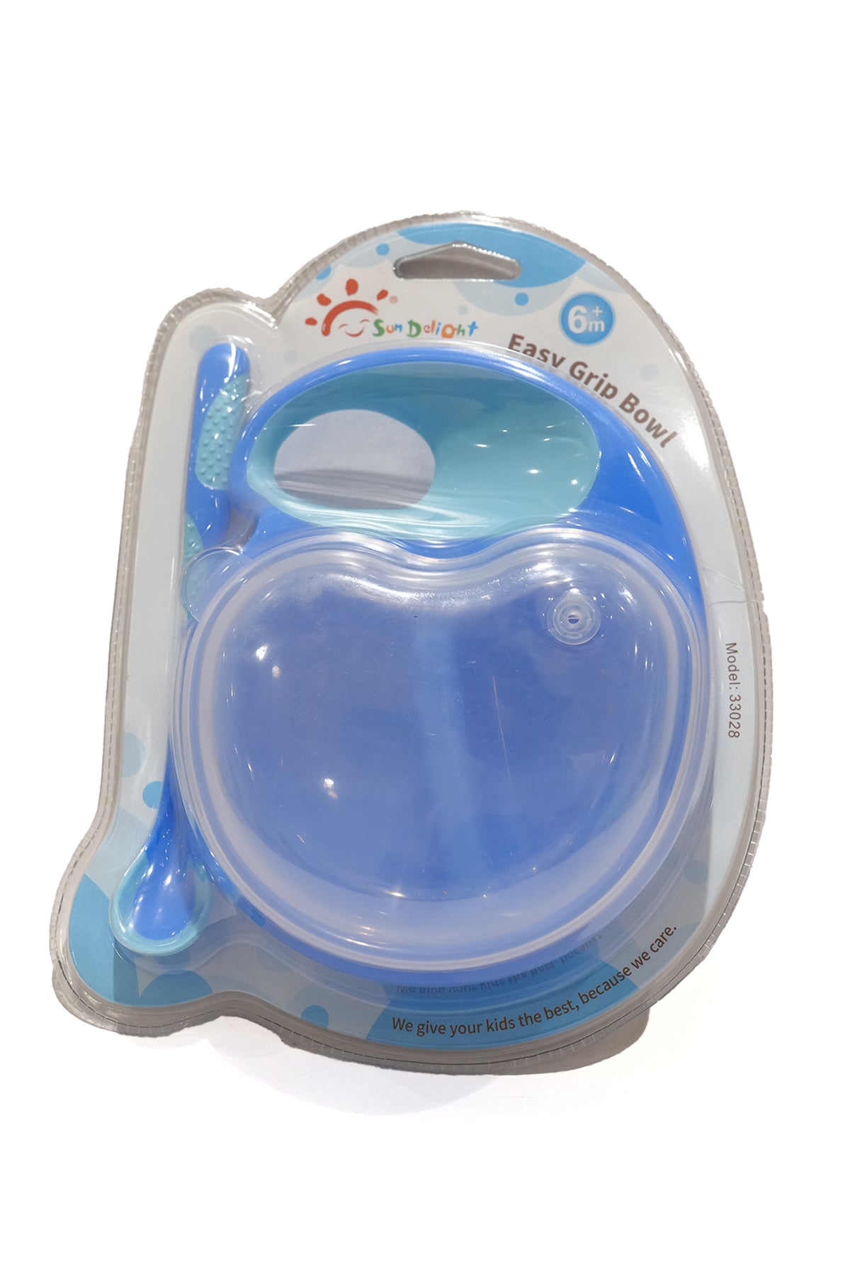 Sun Delight Baby Easy Grip Bowl with Spoon - BPA-Free