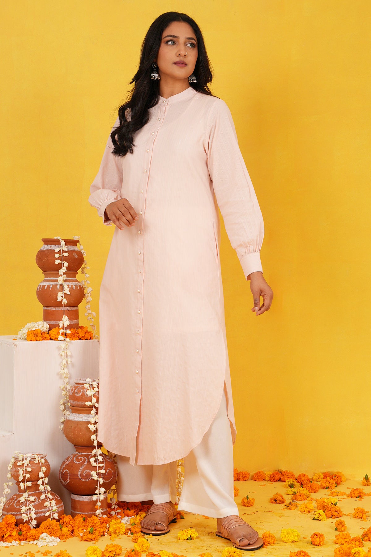 Hada PONGAL Women's Party Kurta