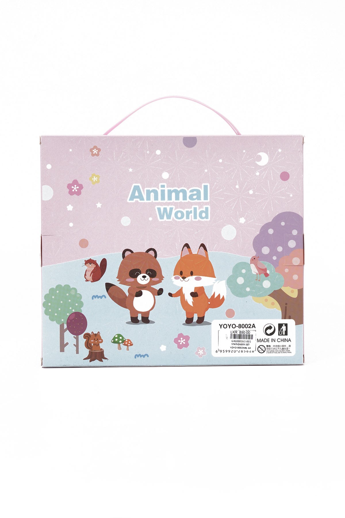 Animal World Stationery Set For Kids