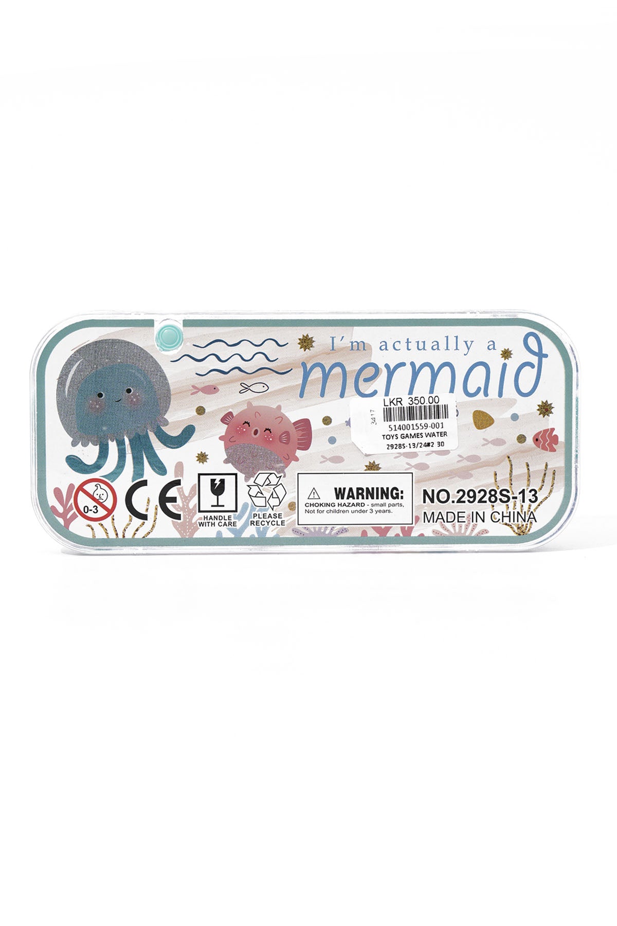 Mermaid Water Ring Game Toy