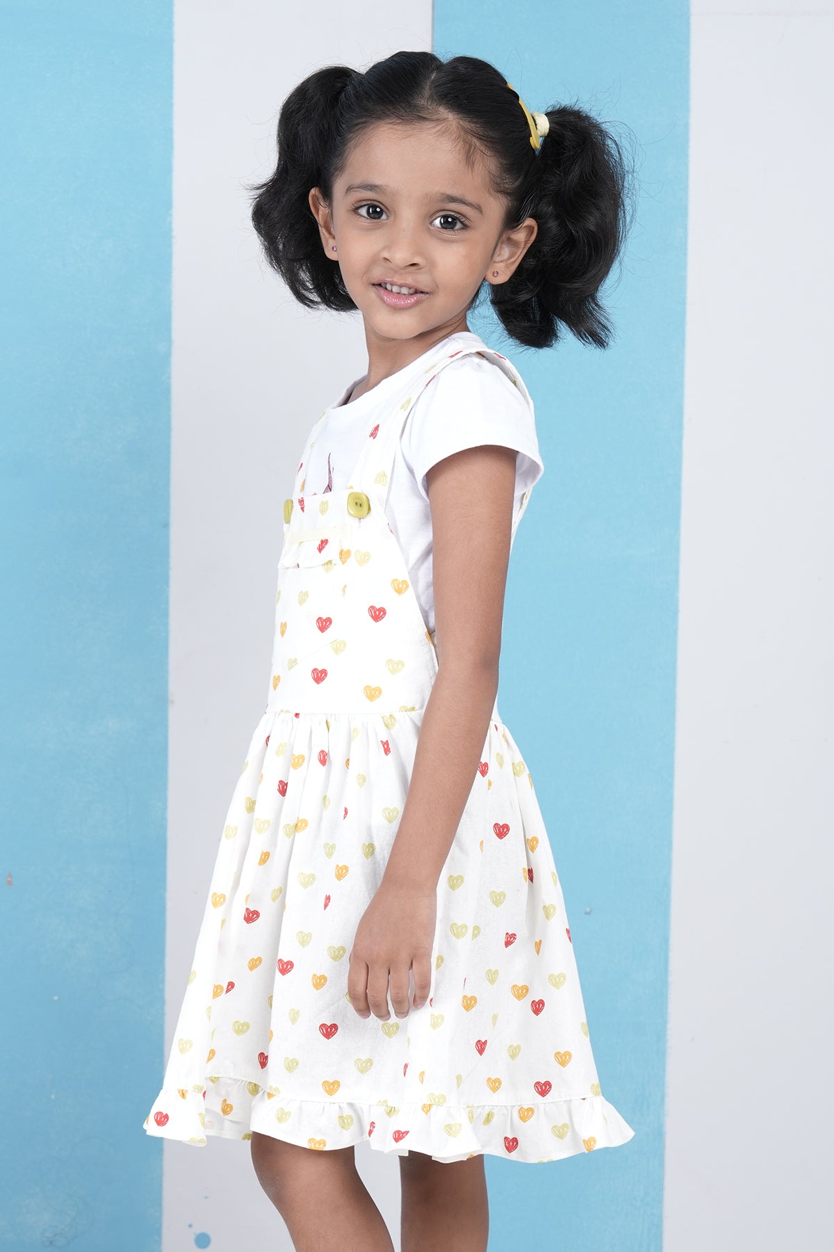 Ozone Kids Girls Casual Pinafore