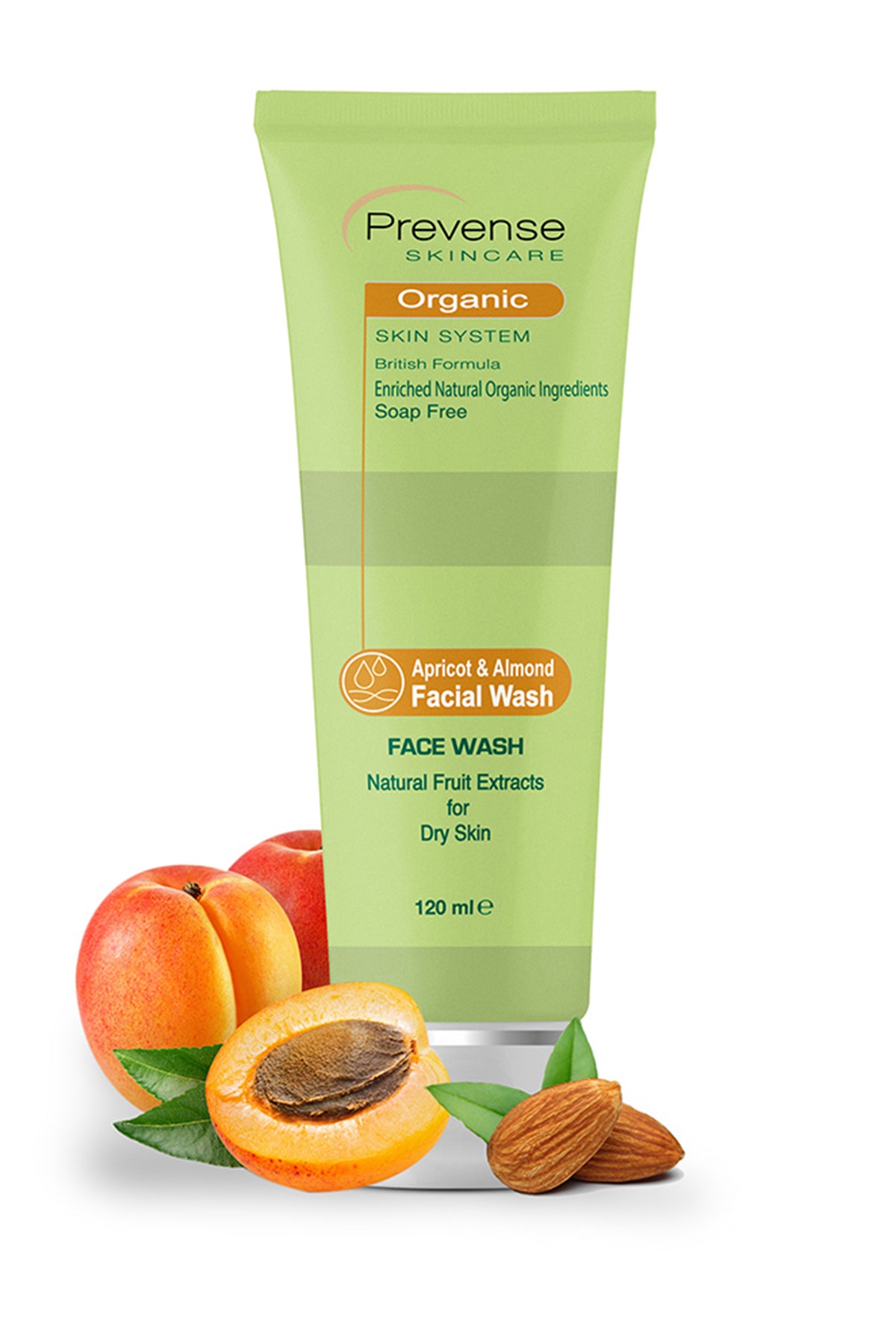 Prevense Apricot and Almond Face Wash for Dry Skin (120 ml)