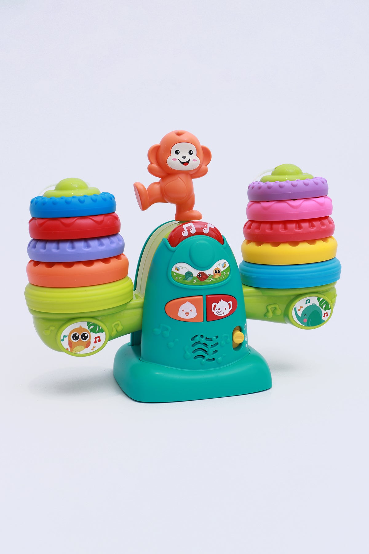 Colorful Seesaw Stacker Toy