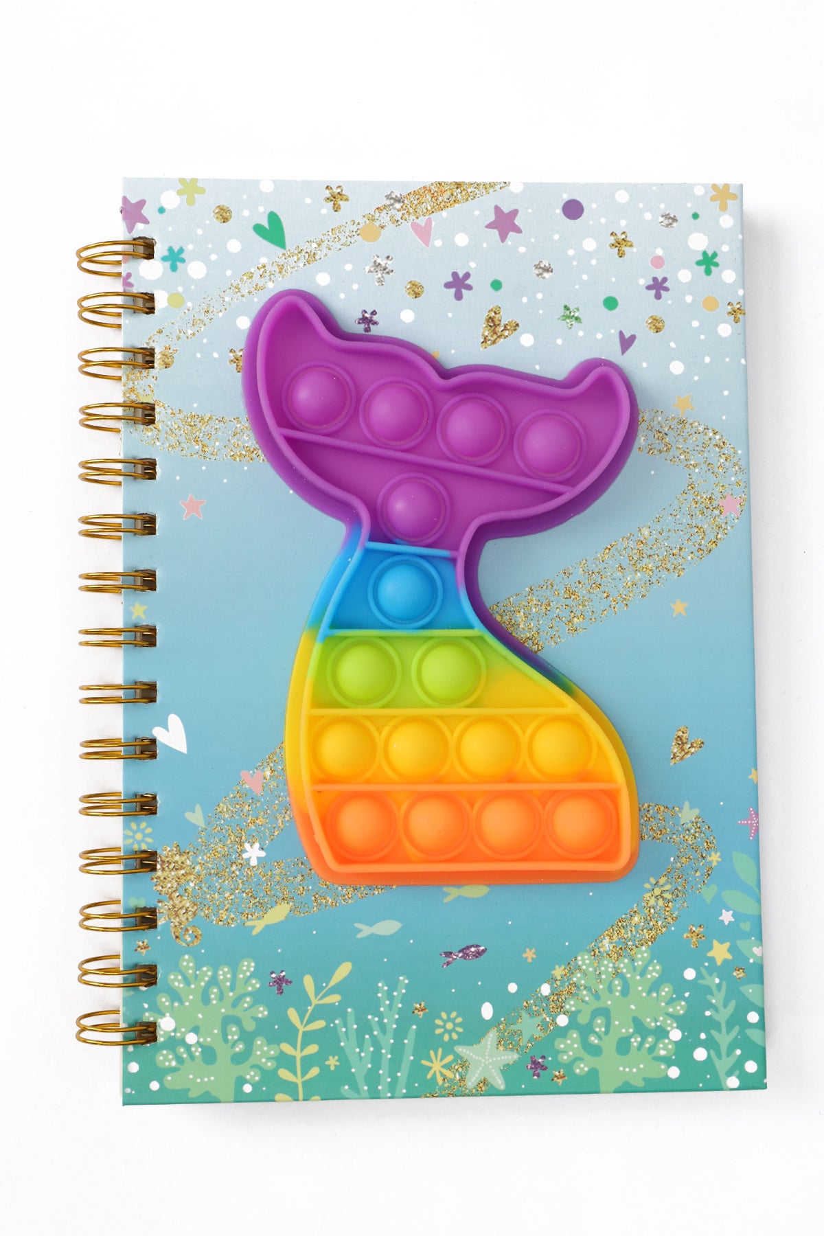 Pop It Notebook – Mermaid