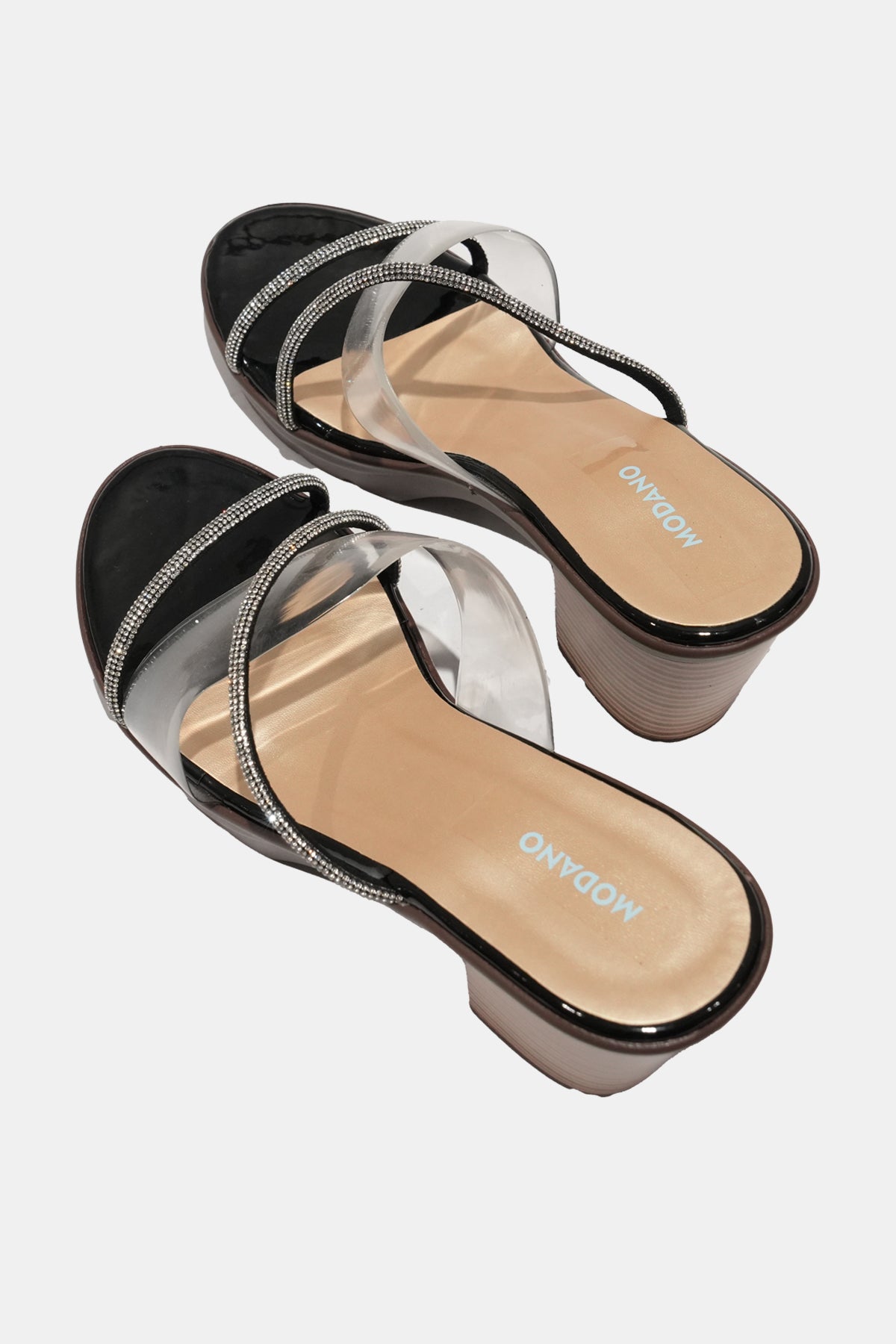 Modano Women's Chic Casual Heel Sandals