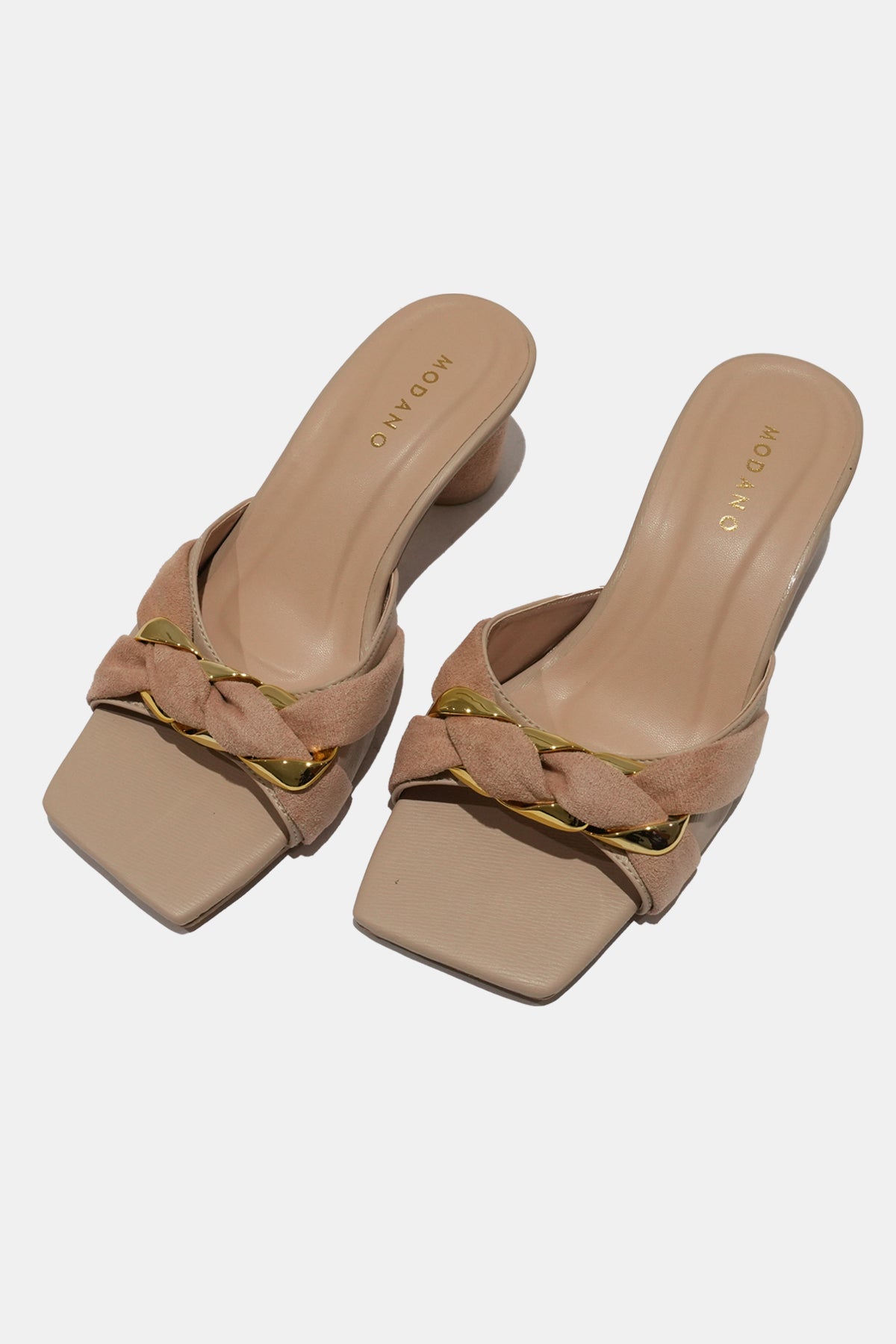 Modano Women's Chic Casual Heel Sandals