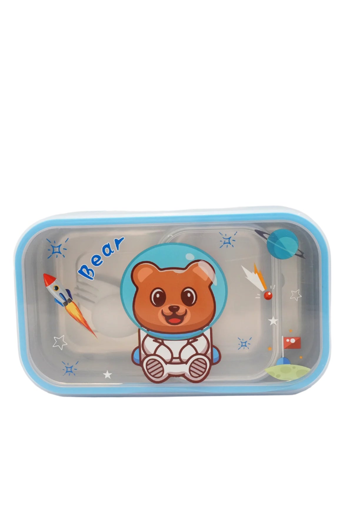 Stainless Steel Lunch Box With Spoon