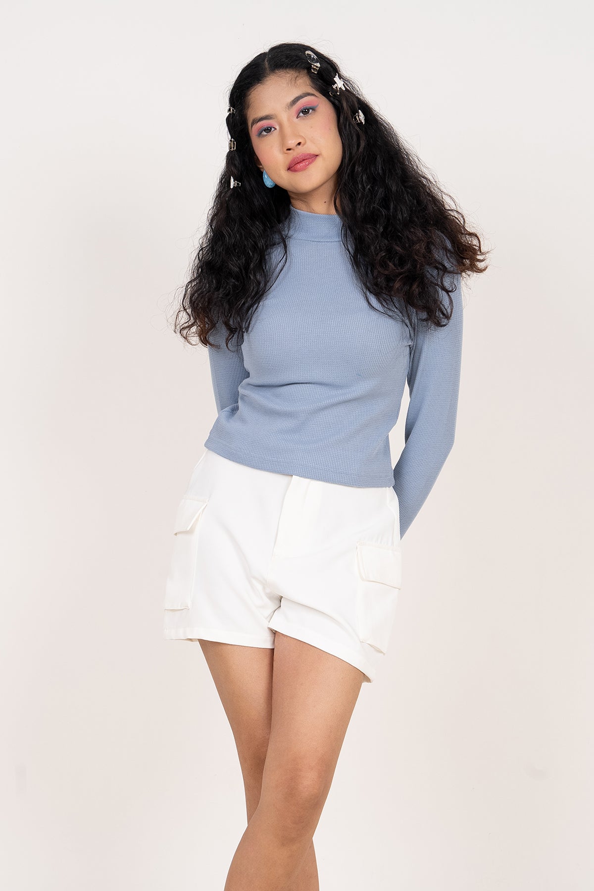 Miss Modano Kids Girls Long Sleeve Casual Top