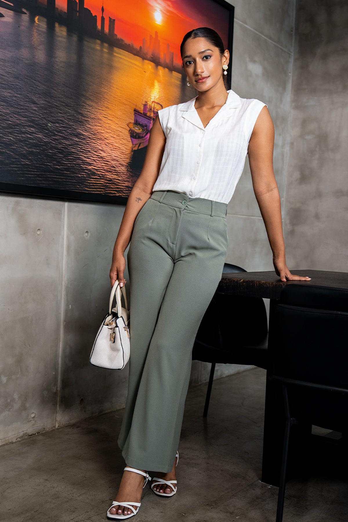 Envogue CLASSIQUE Women's Chic Office Pant