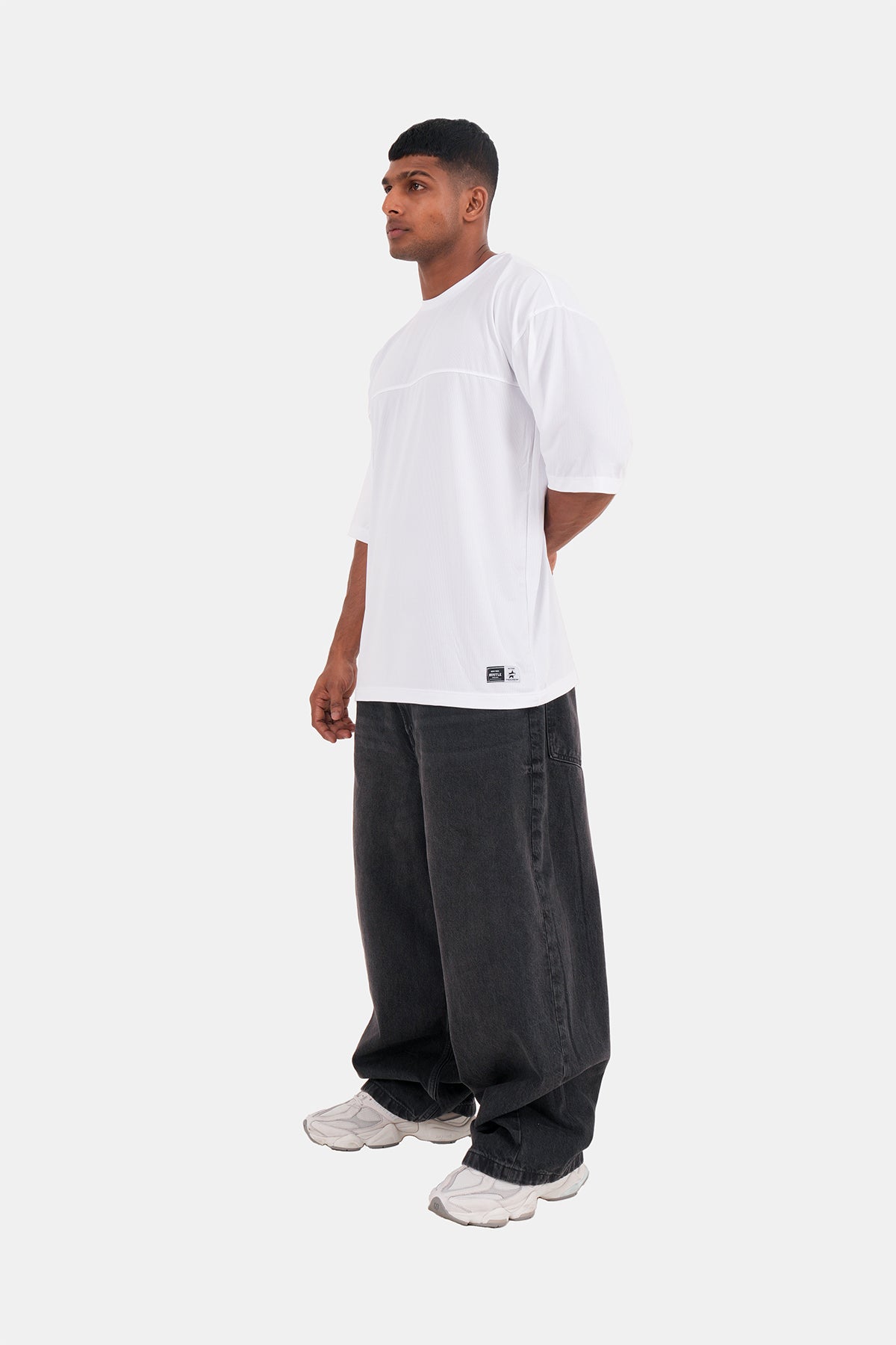 Hustle Loose Fit Casual Oversize T-Shirt