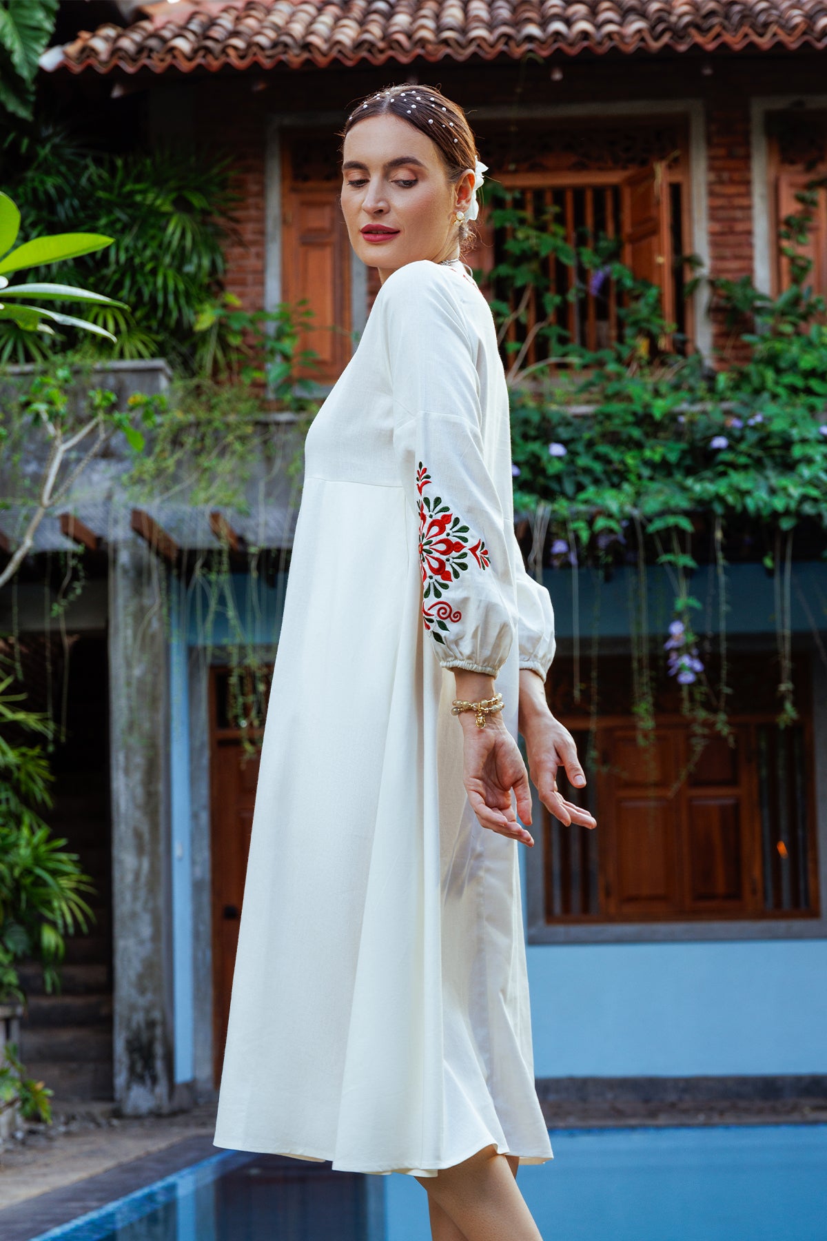 Hada FESTIVE Women's Casual Linen Kurta