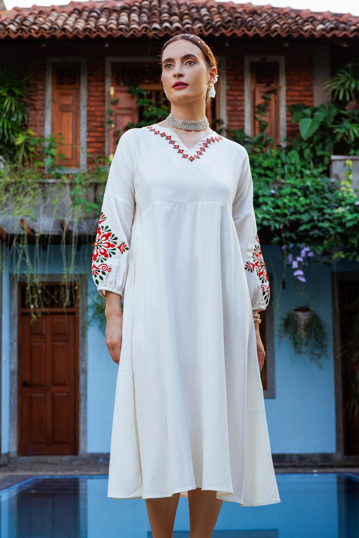Hada FESTIVE Women's Casual Linen Kurta