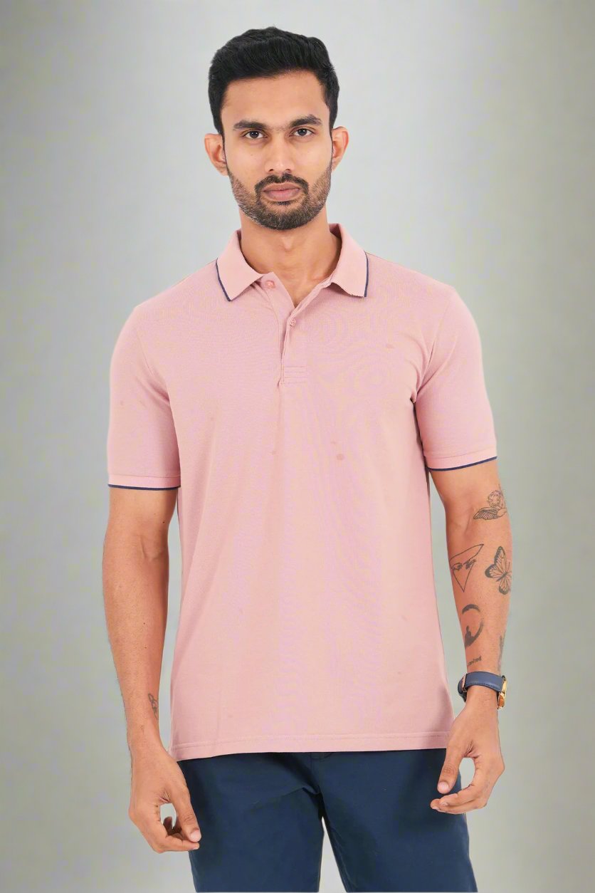 King Street TIMELESS Men's Casual Polo T-Shirt