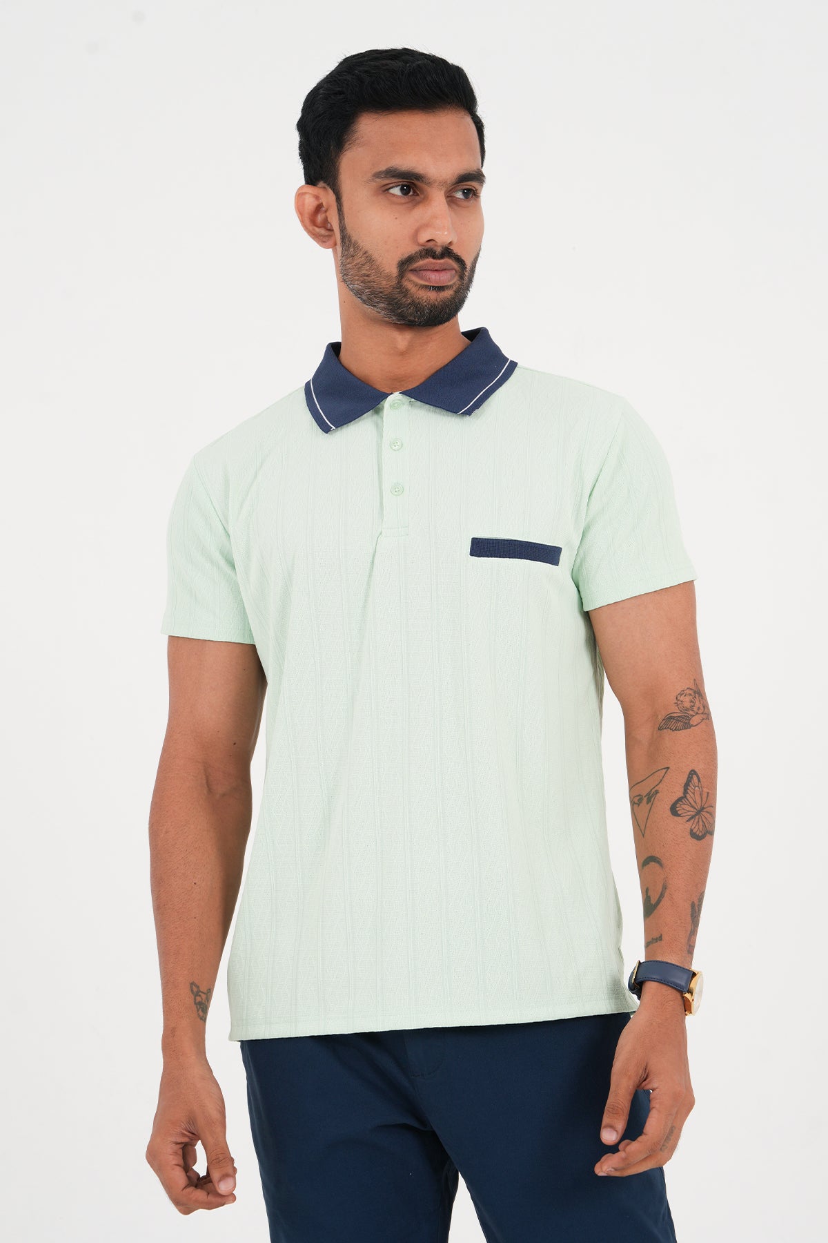 King Street TIMELESS Men's Casual Polo T-Shirt