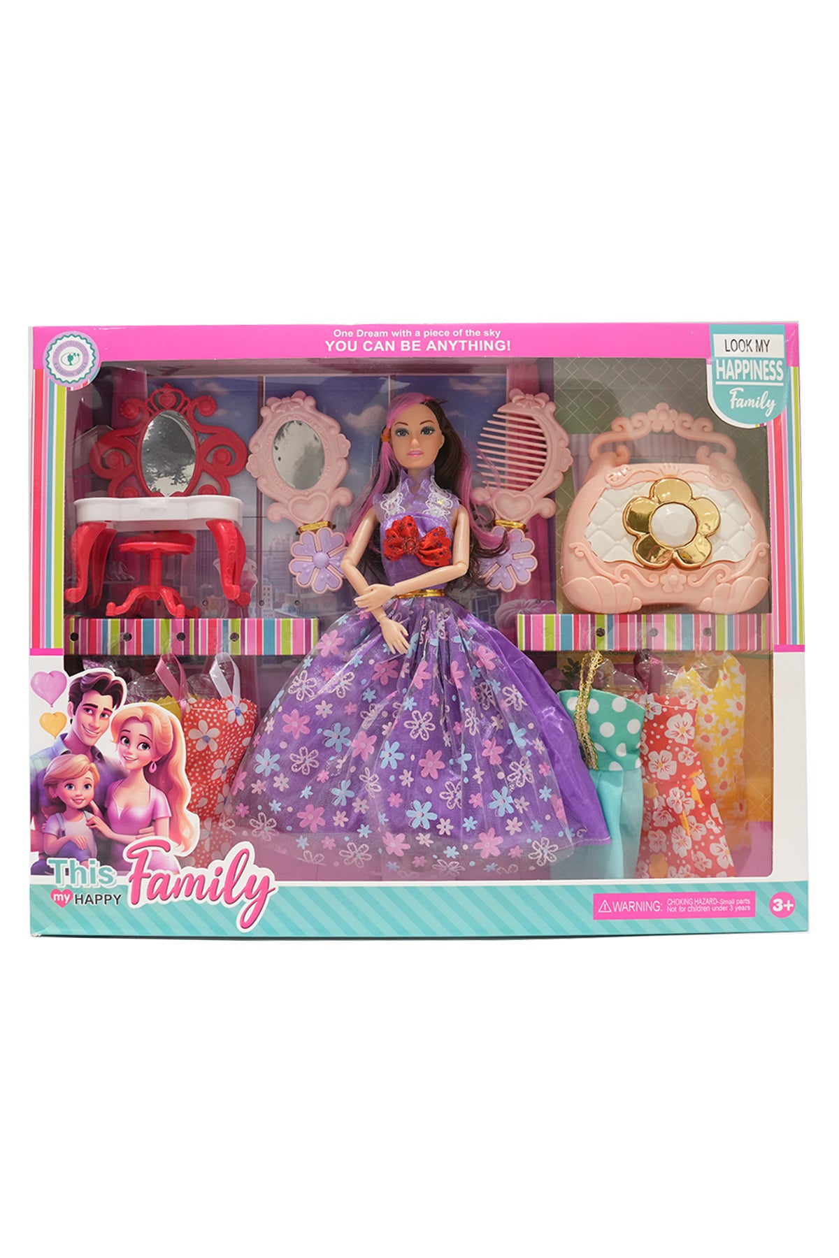 This My Happy Family Barbie Doll