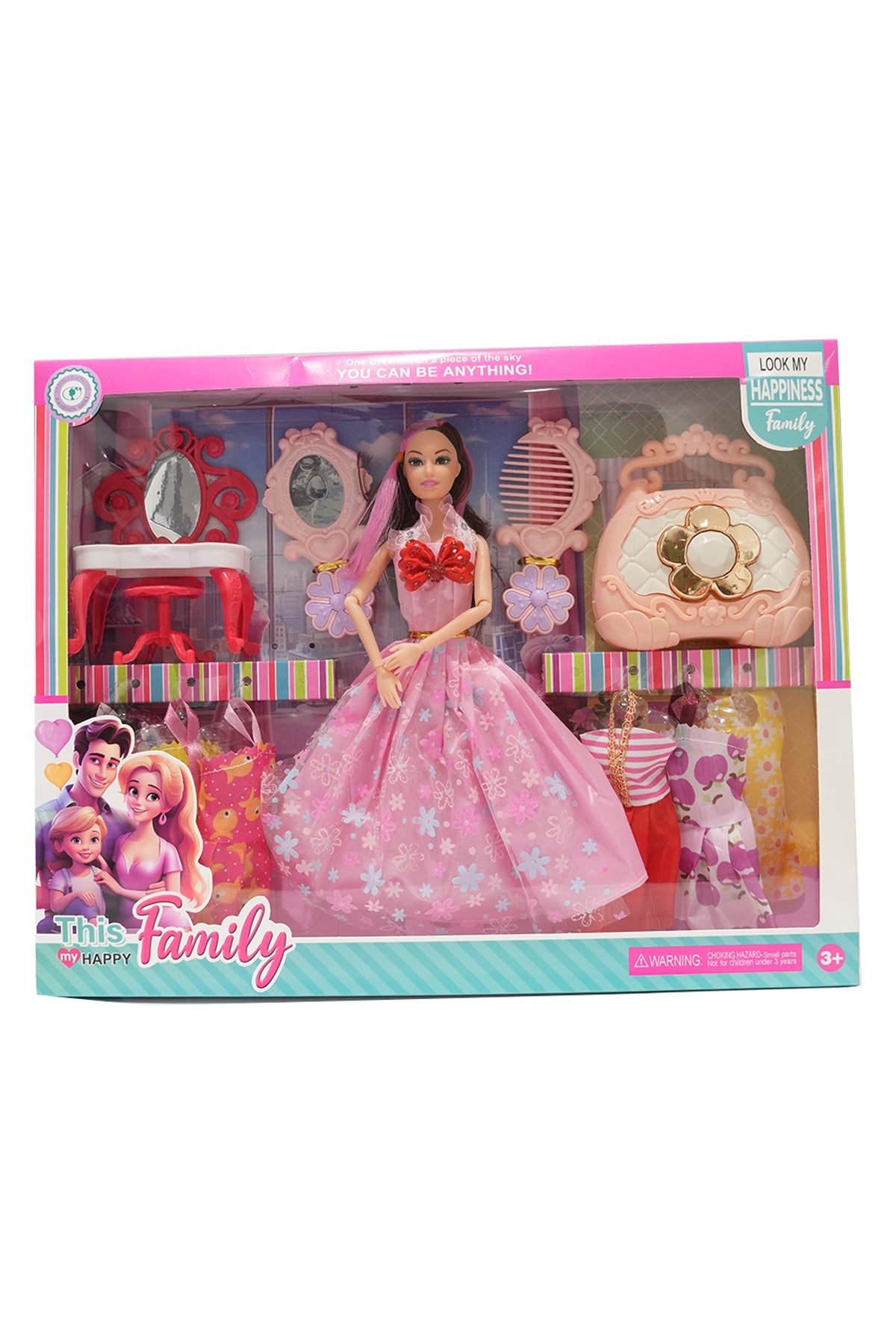 This My Happy Family Barbie Doll