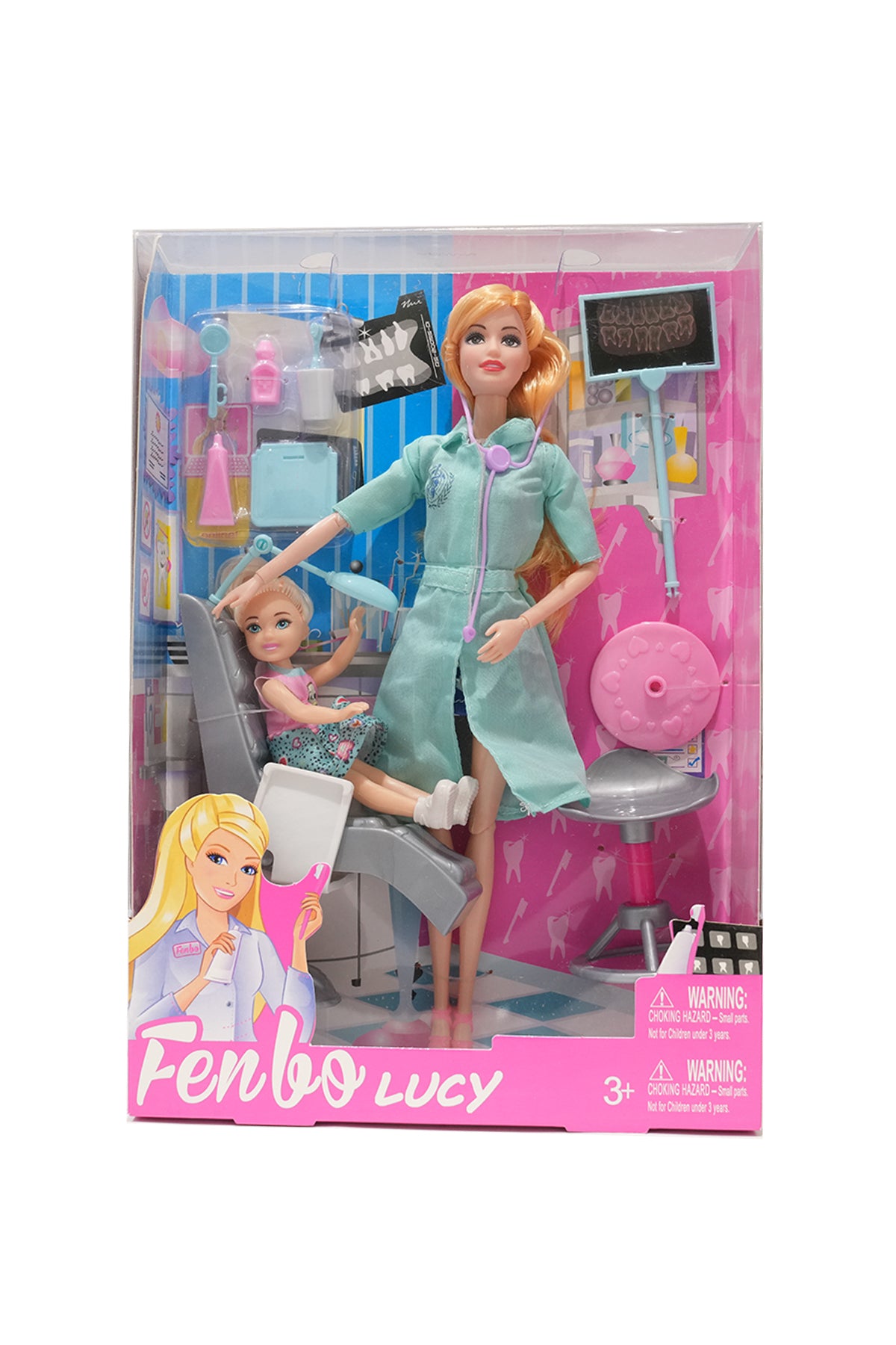 Fenbo Lucy Doctor Barbie Doll (11.5 inches)