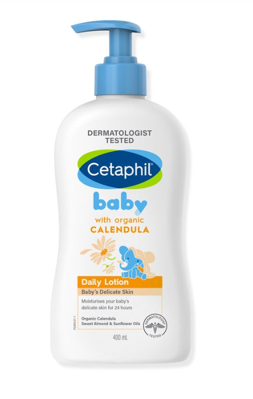 Cetaphil Baby Daily Lotion with Organic Calendula – 400ml