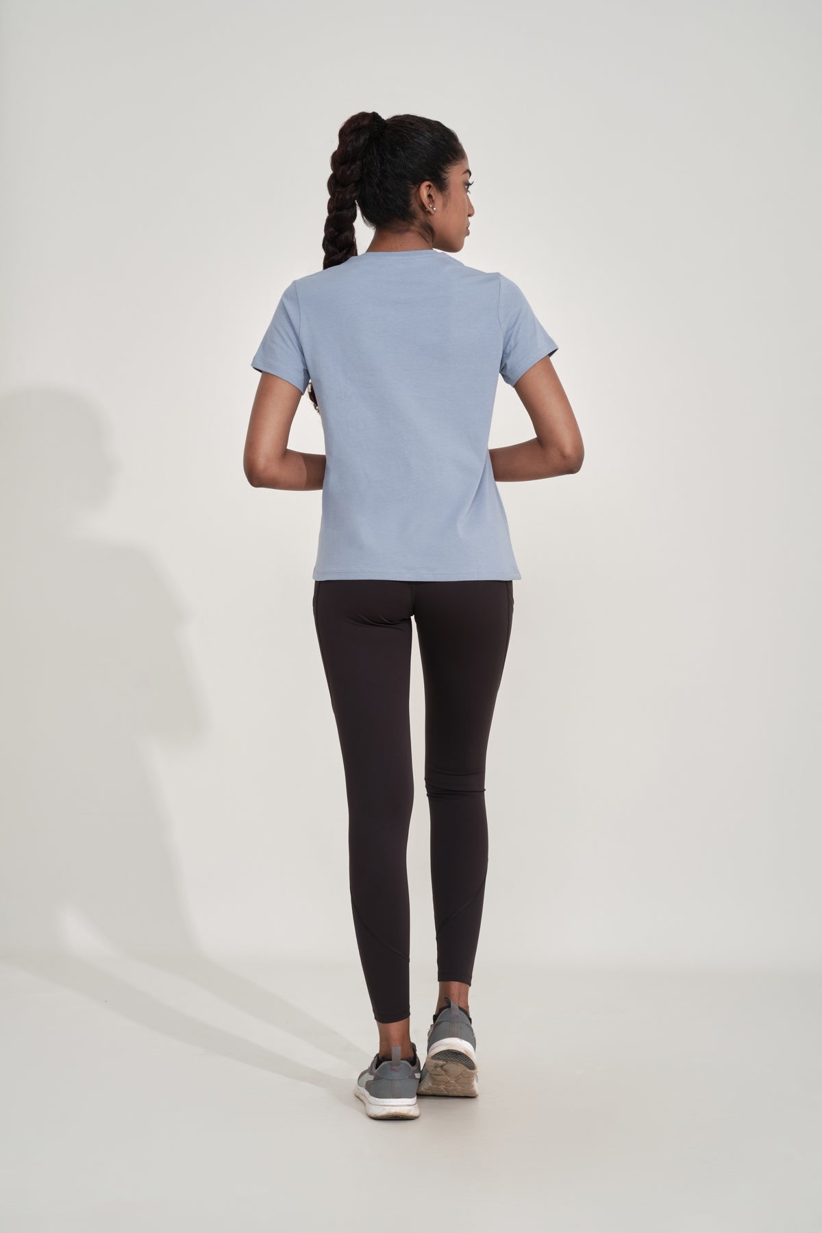 Amante Womens Sports V Neck T Shirt