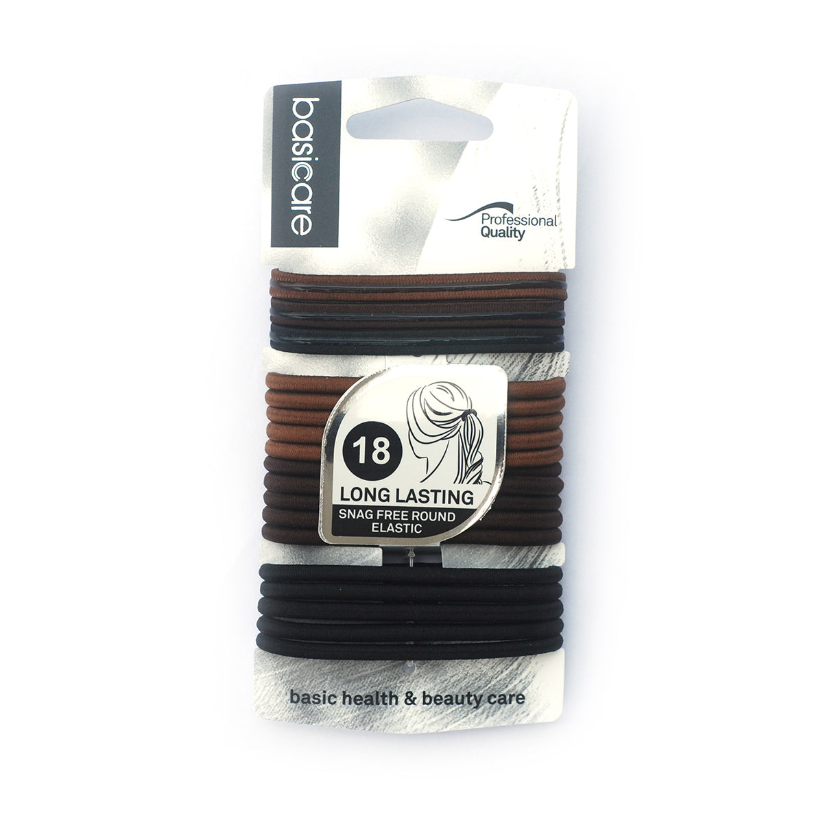 Basicare 18-in-Pack Mix Ponytail Holders (7616120717536)