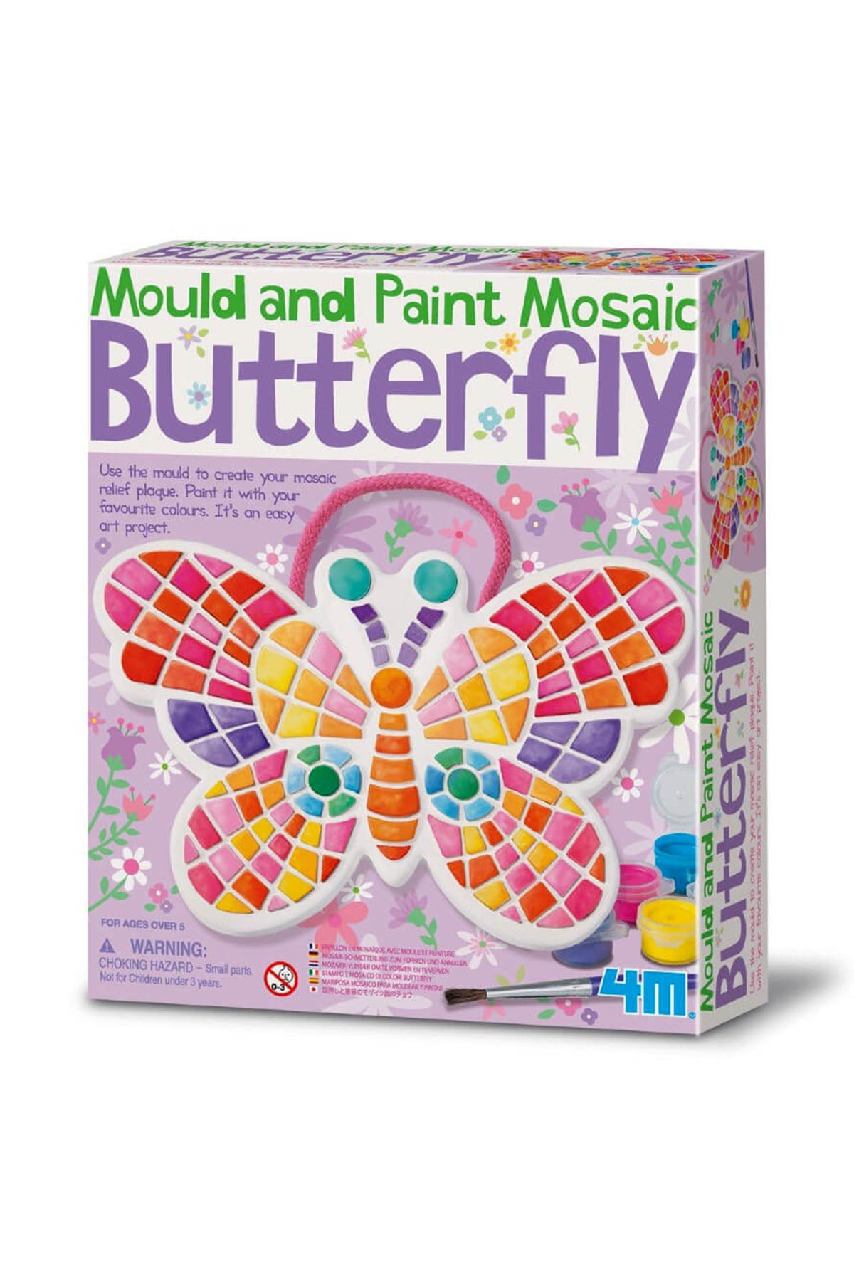 4M  Mould & Paint Mosaic Butterfly