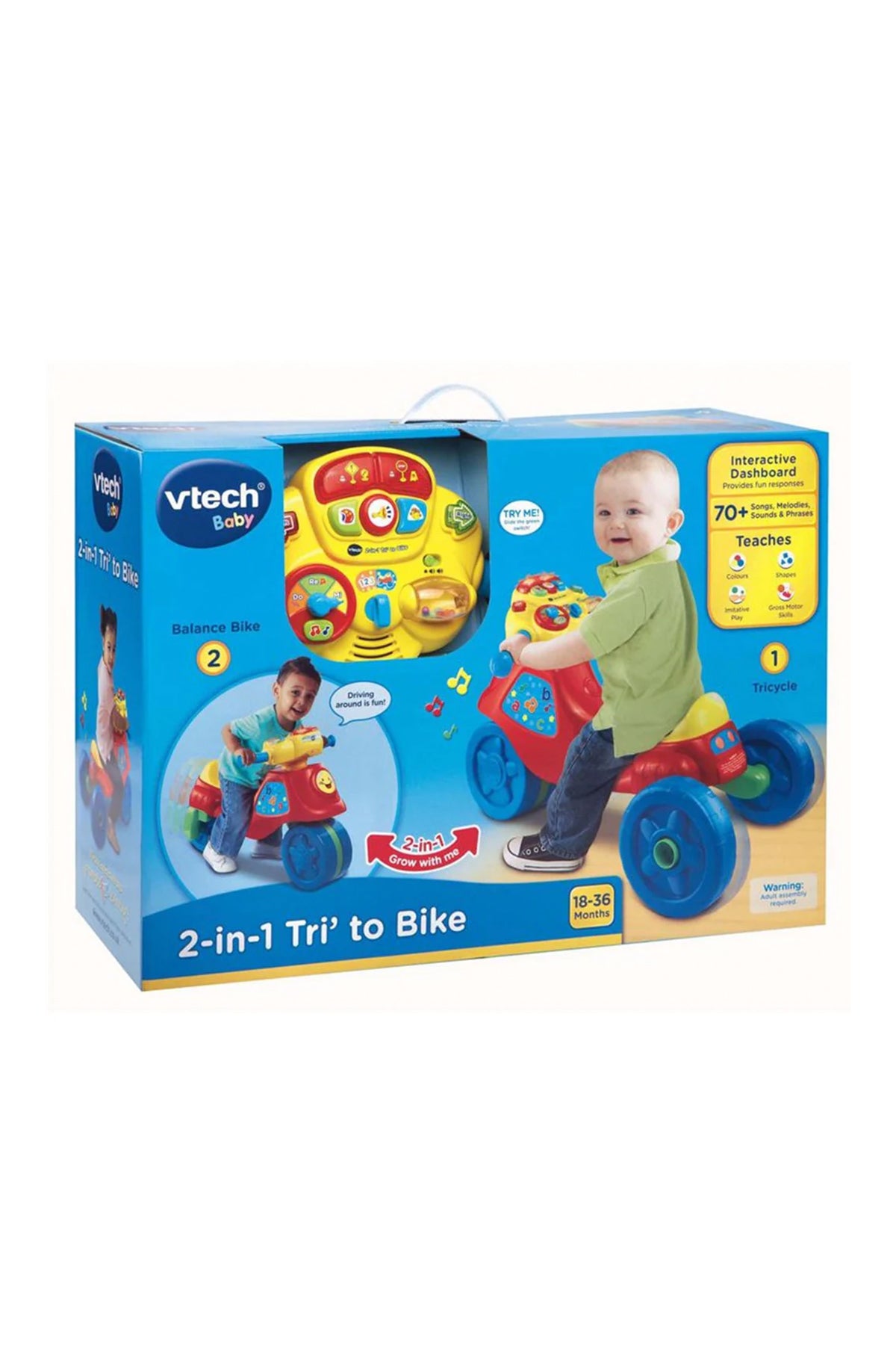 Vtech Baby 2 In 1 Tri To Bike