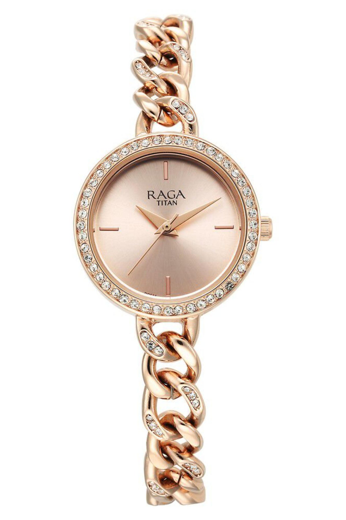 TITAN Women's Metal Strap Watch