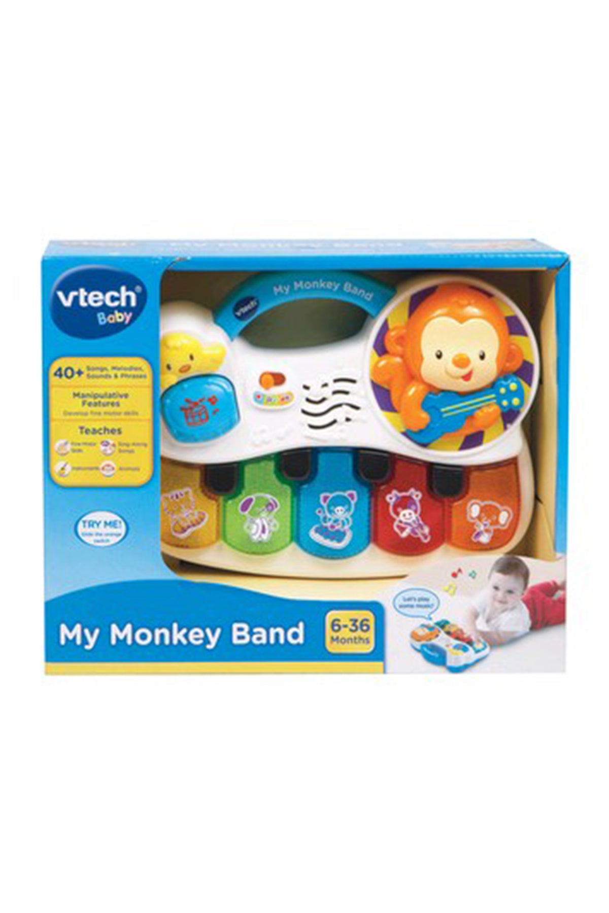 Vtech Baby My Monkey Band Toy Set