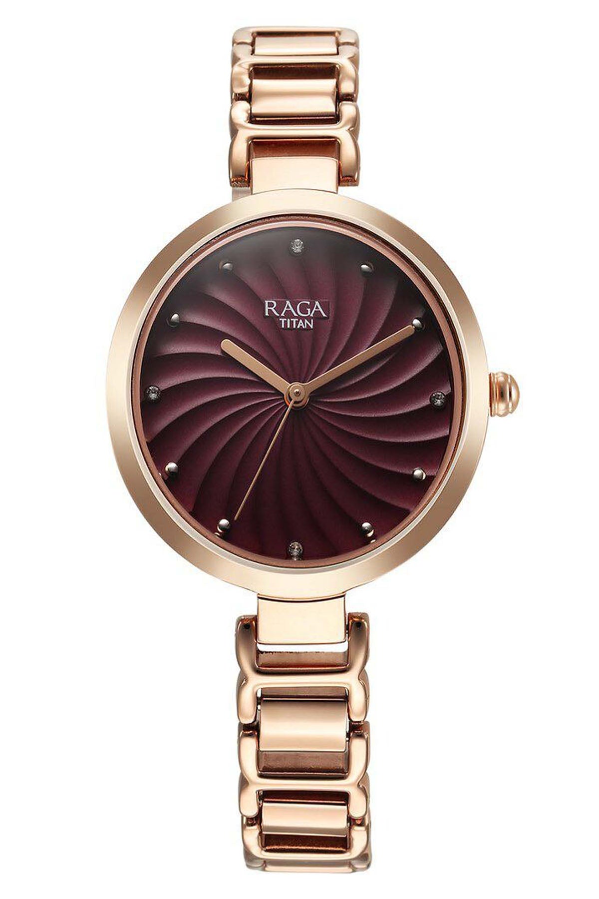 TITAN Women's Metal Strap Watch