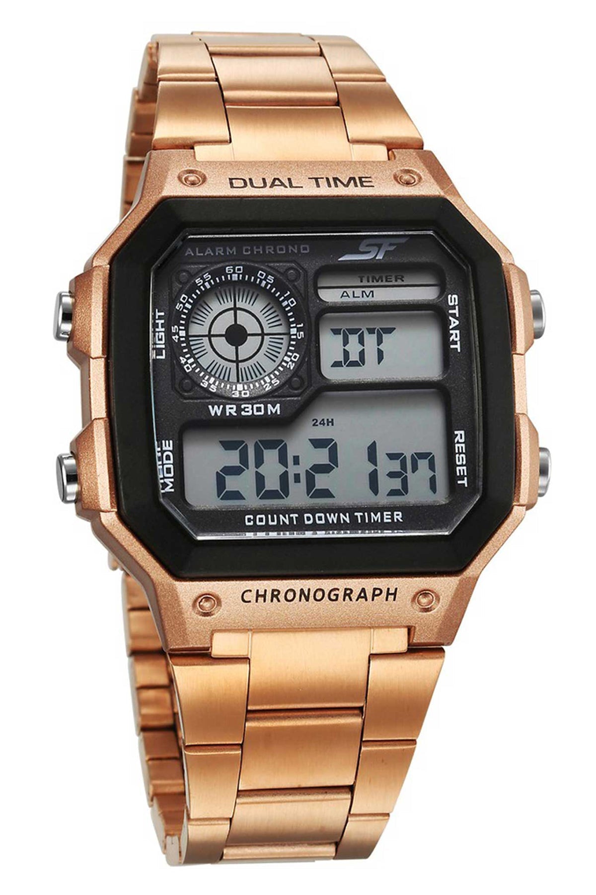 SONATA Unisex Stainless Steel Watch