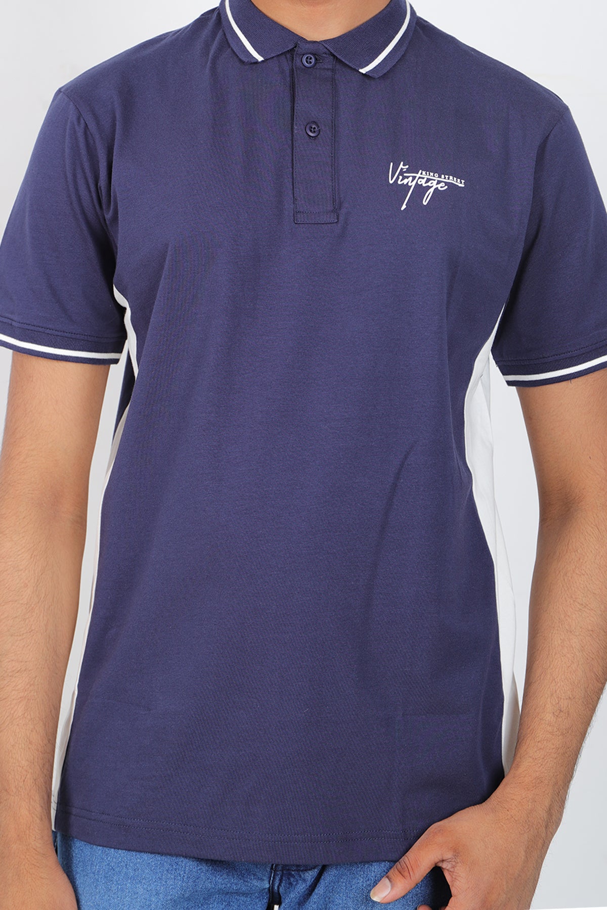 King Street Men's Casual Polo T-Shirt