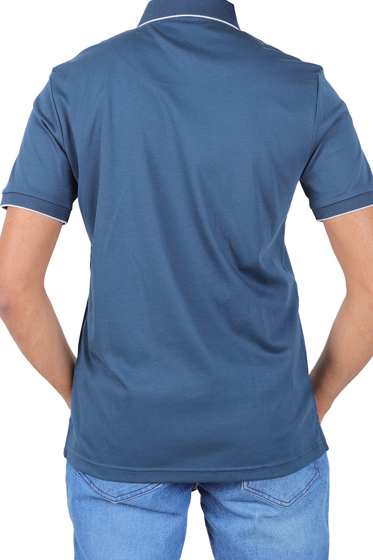 King  Street Men's Casual Polo T-Shirt