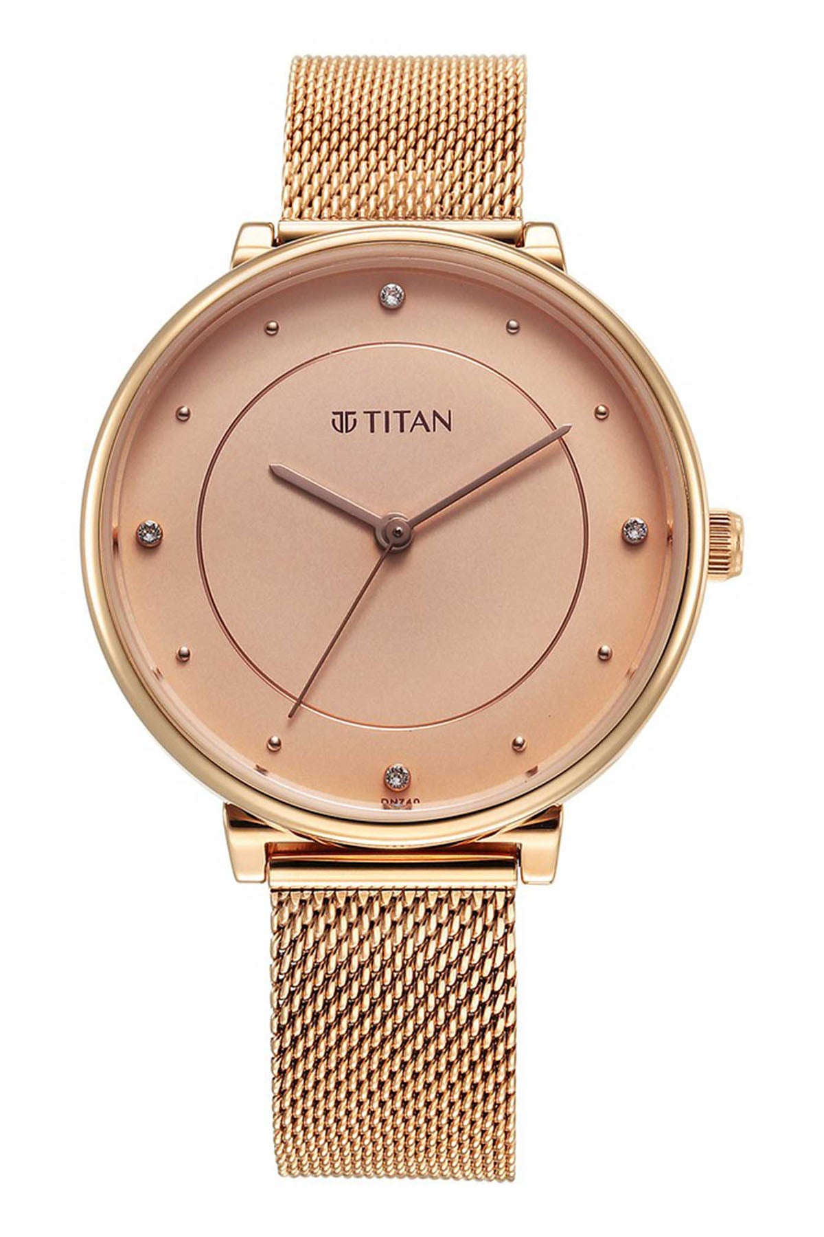 TITAN Women's Stainless Steel Strap Watch