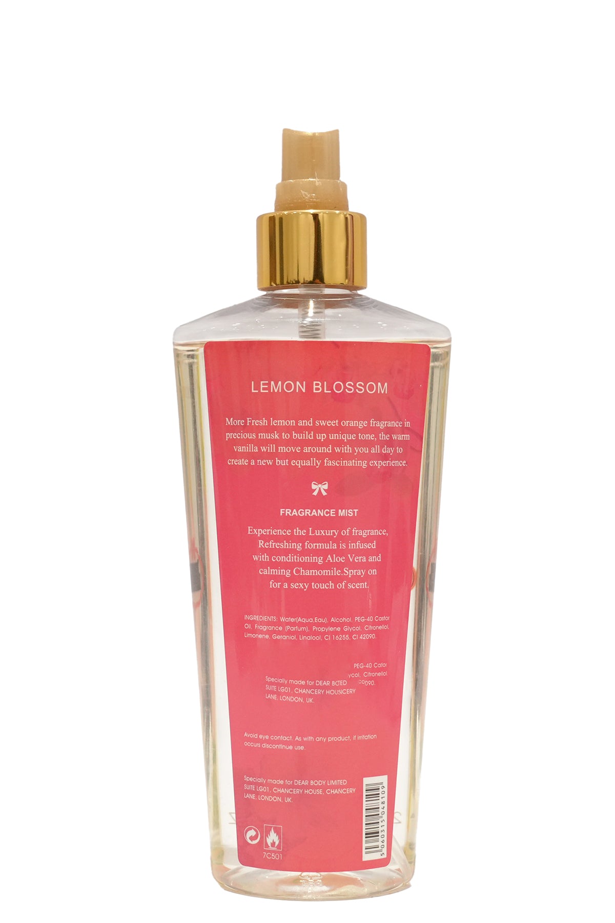 Dear Body Lemon Blossom Fragrance Mist (250ml)