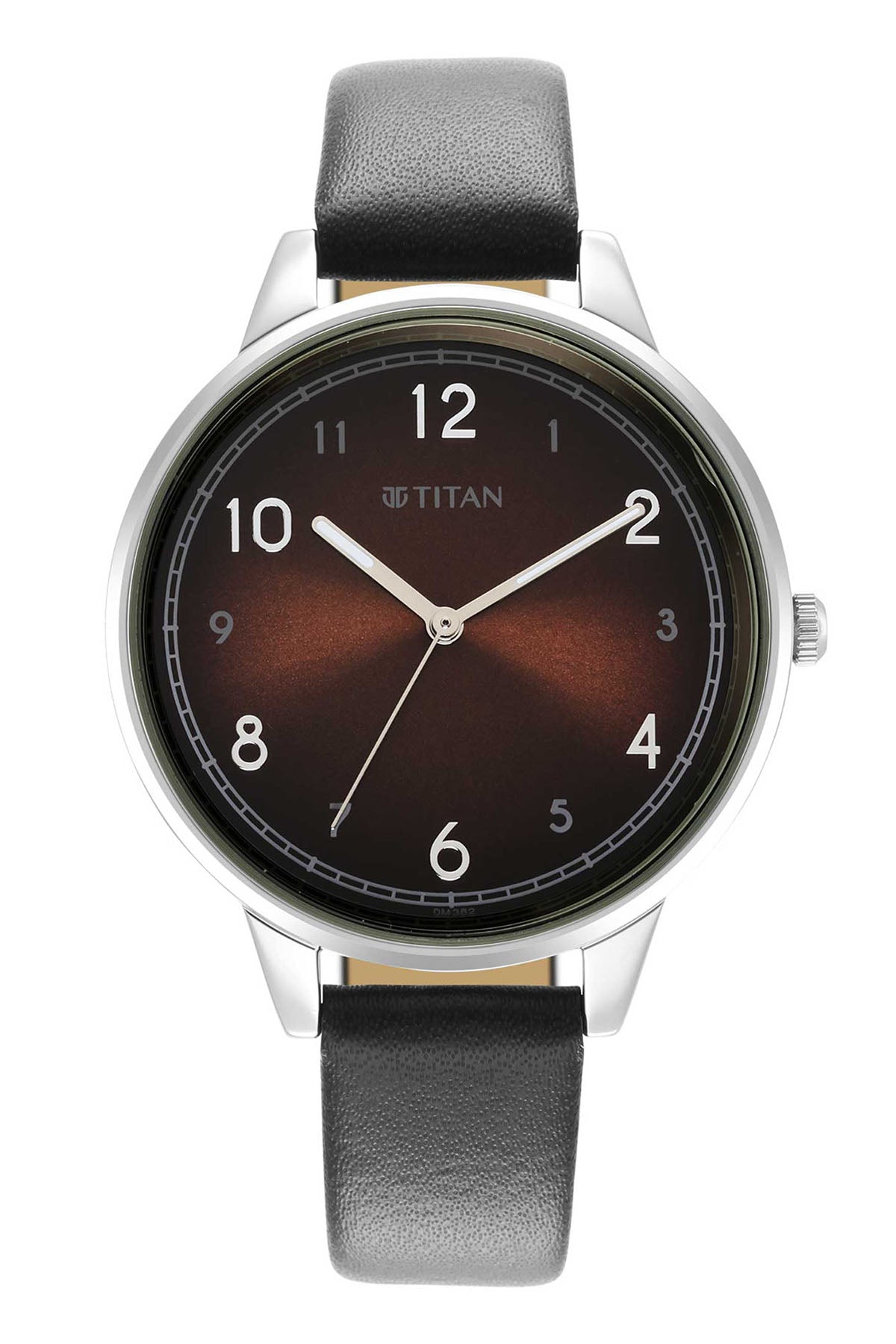 TITAN Women's Leather Strap Watch
