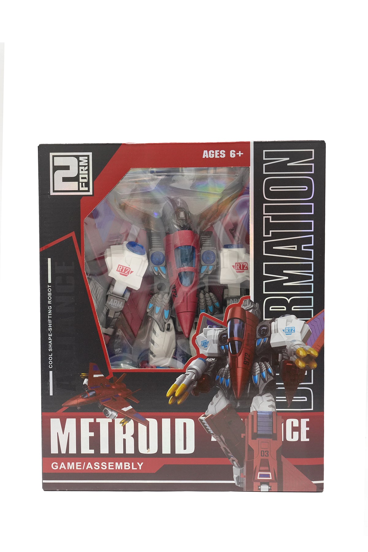 Metroid Alliance Deformation 2-Form Game/Assembly Cool Shape-Shifting Robot