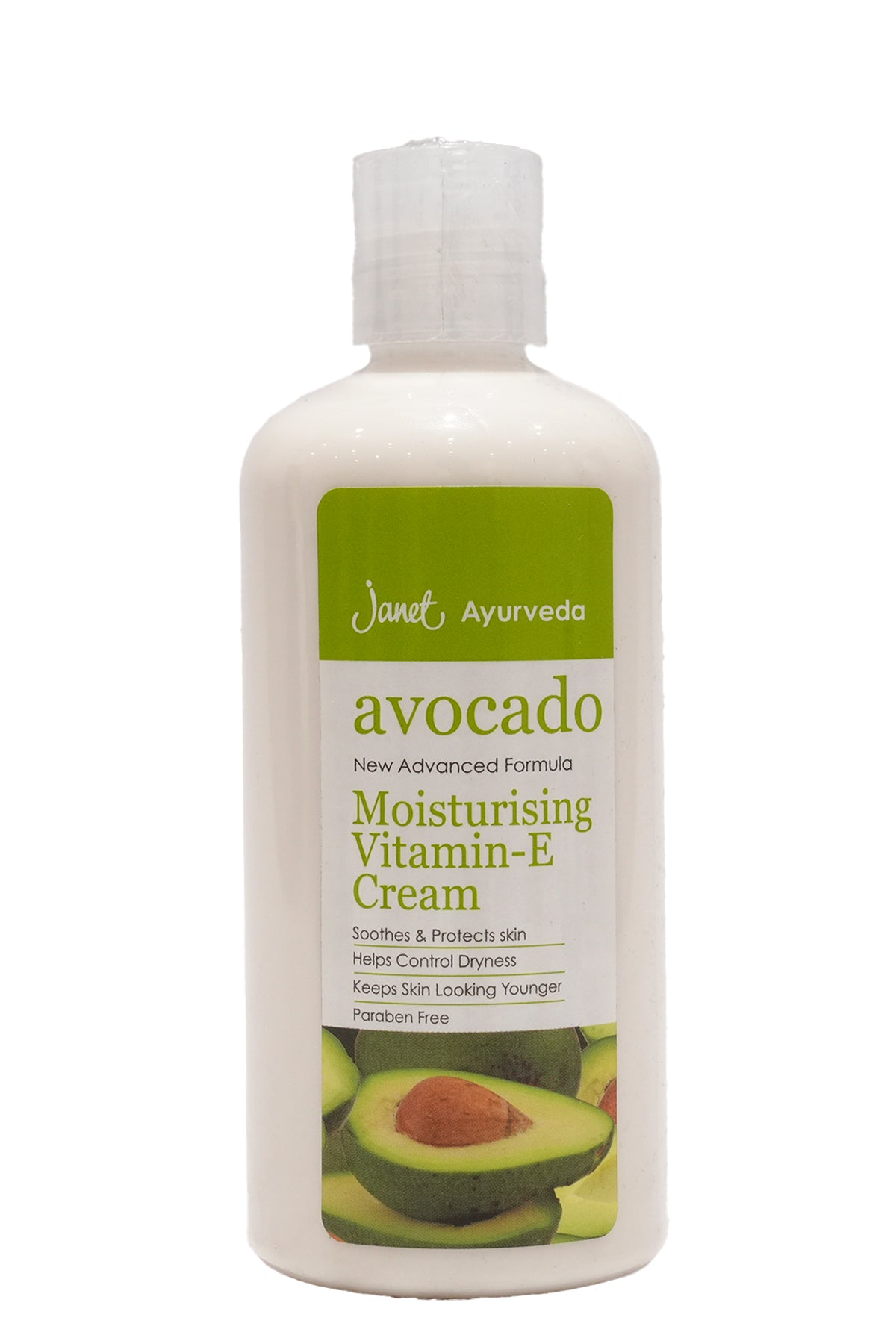 Janet Avocado Moisturizing Vitamin-E Cream (300ml)