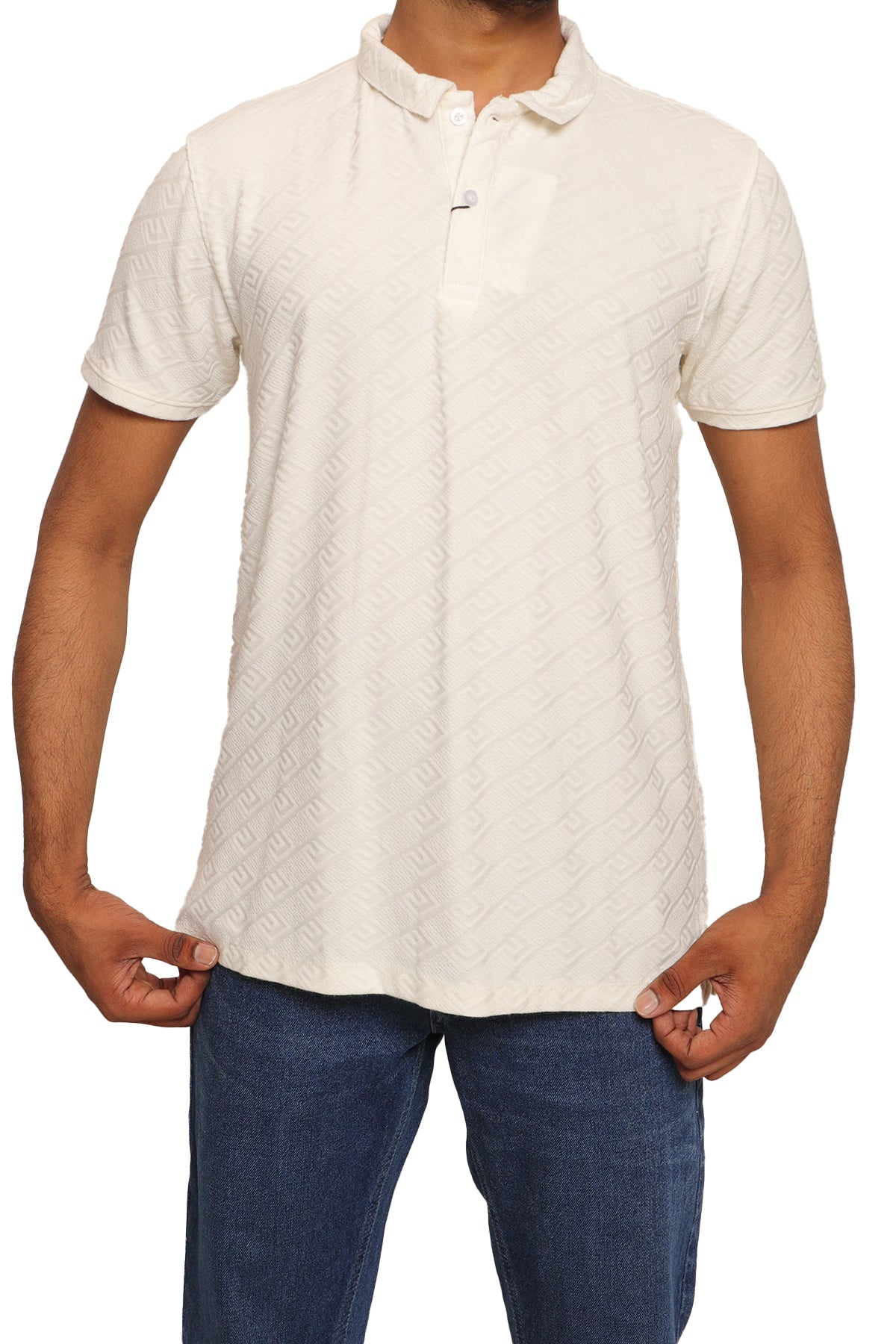 King Street Men's Short Sleeve Casual Polo T-Shirt