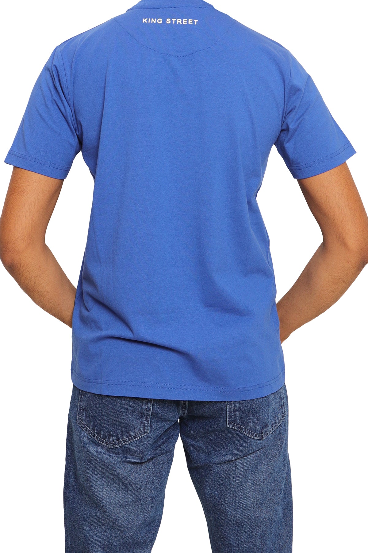 King Street Men's Short Sleeve Casual T-Shirt